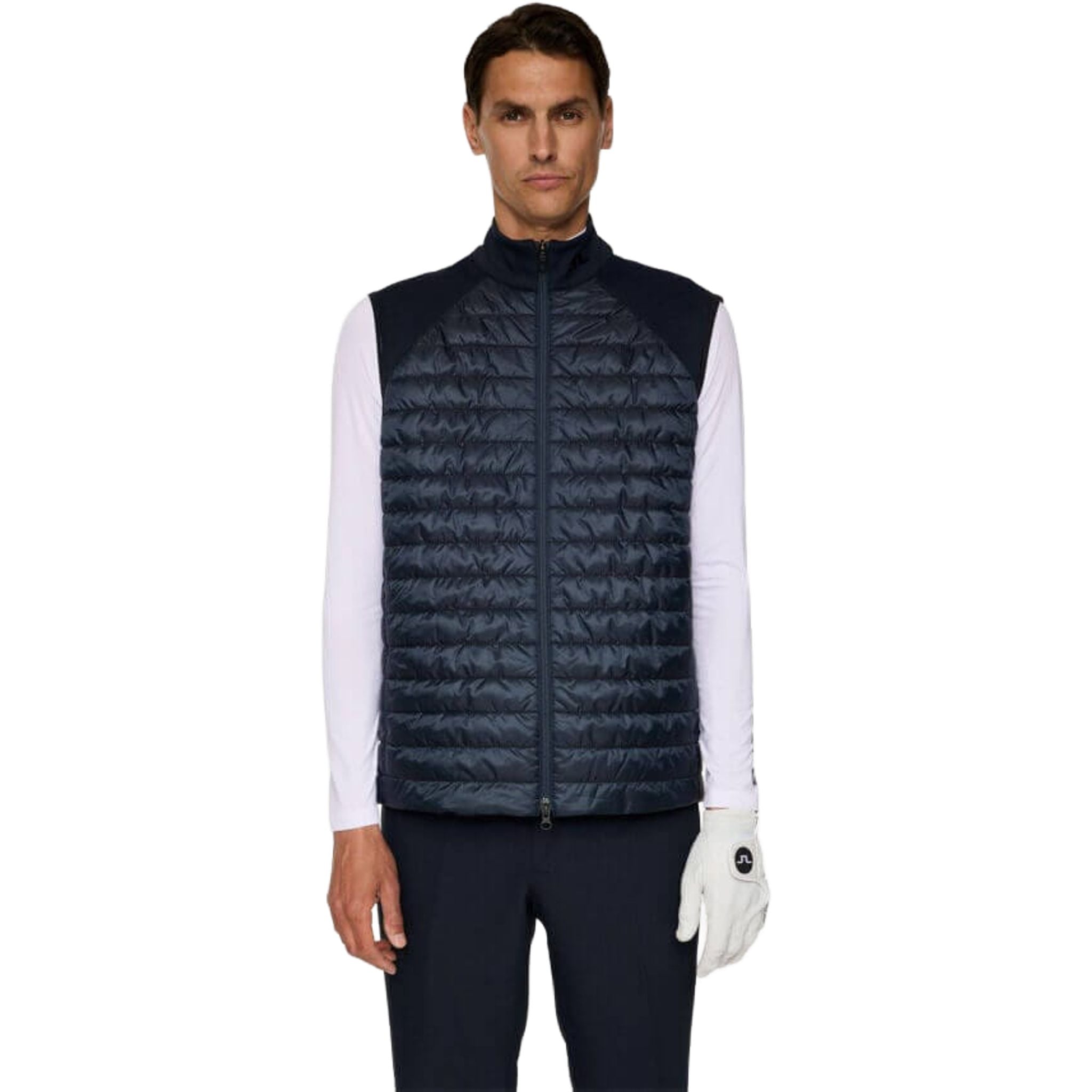 J. Lindeberg Hayden Quilt Hybrid Gilet Hommes