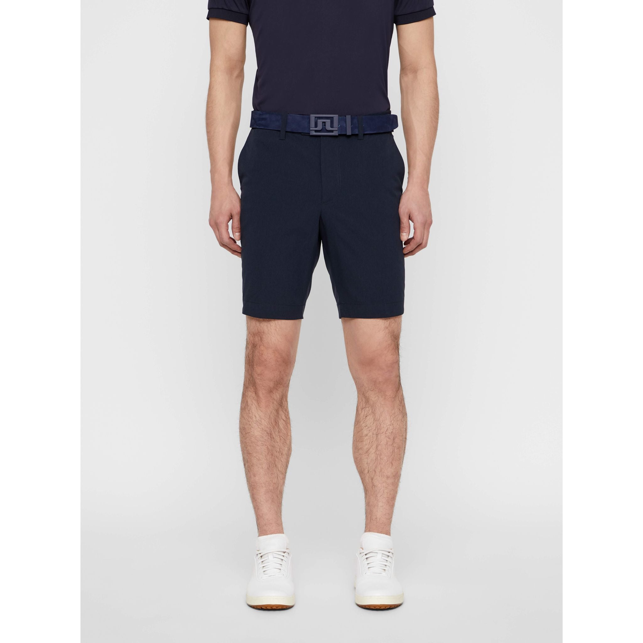 Short J. Lindeberg M Vent Short moulant à fente haute Jl Navy Homme