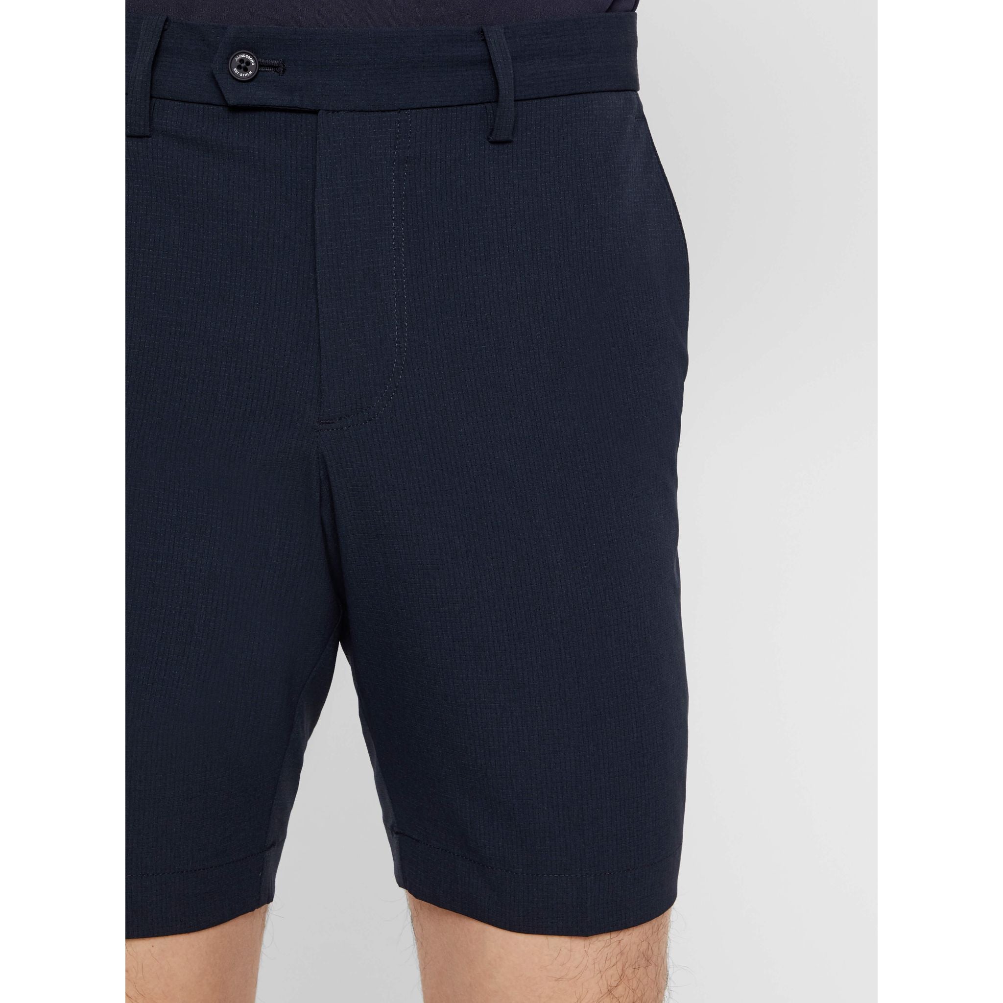 Short J. Lindeberg M Vent Short moulant à fente haute Jl Navy Homme