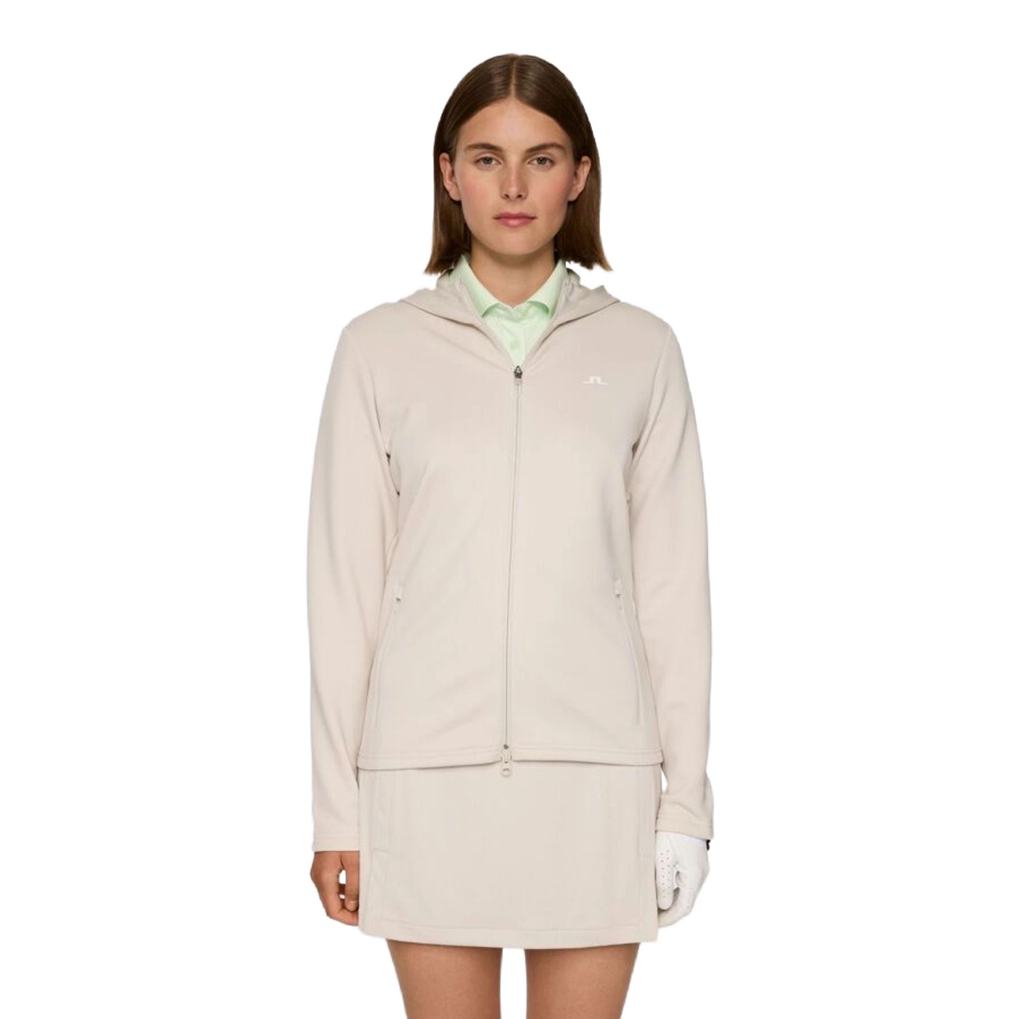 Veste à capuche zippée J. Lindeberg Aerialle pour femme