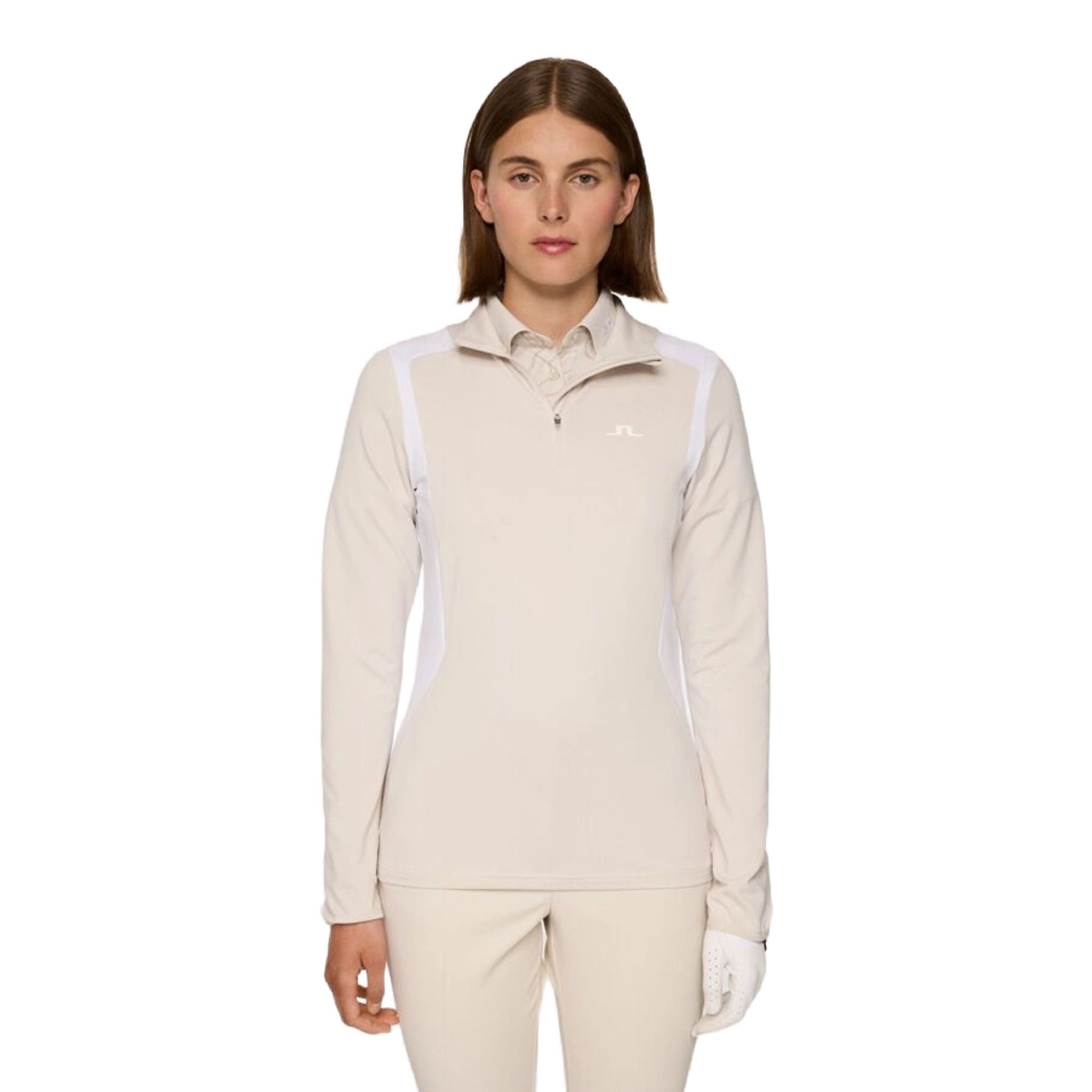 J. Lindeberg Mae Quarter Zip Midlayer Femme