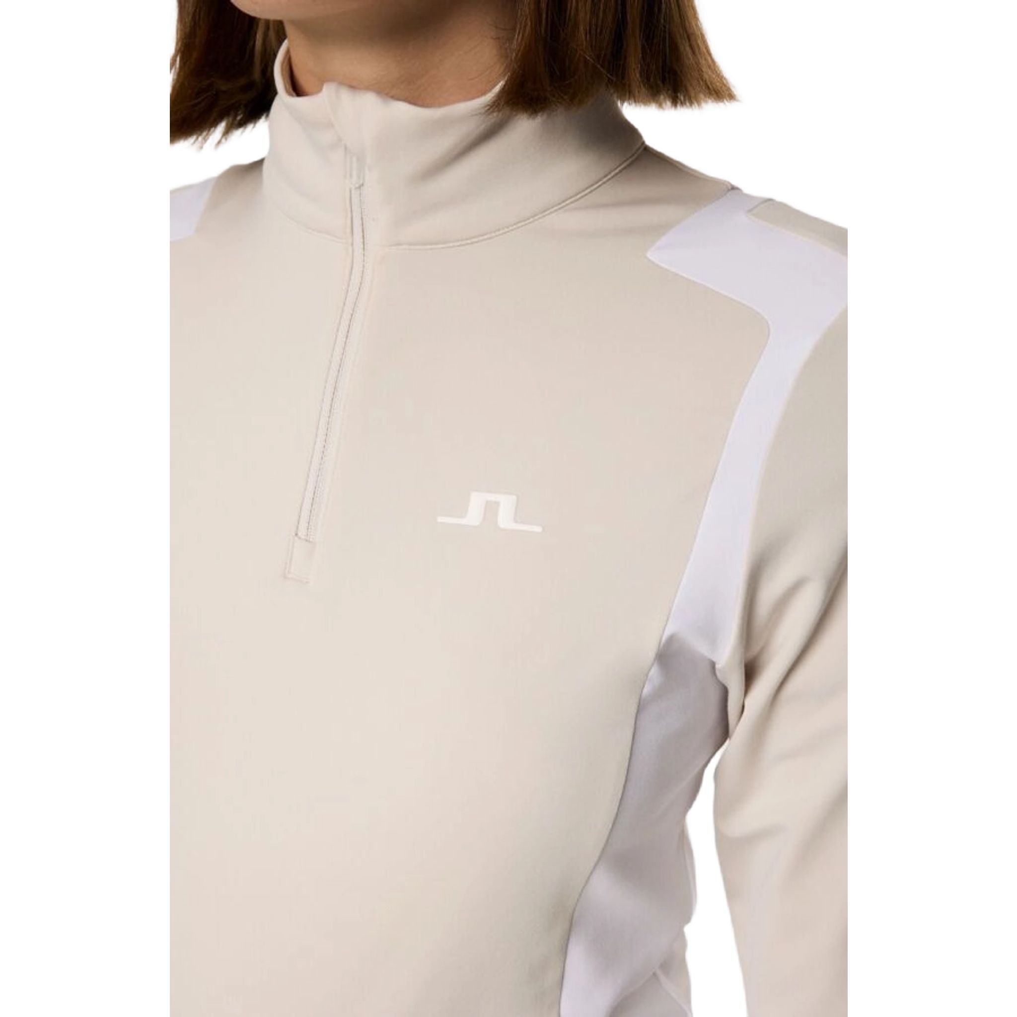 J. Lindeberg Mae Quarter Zip Midlayer Femme