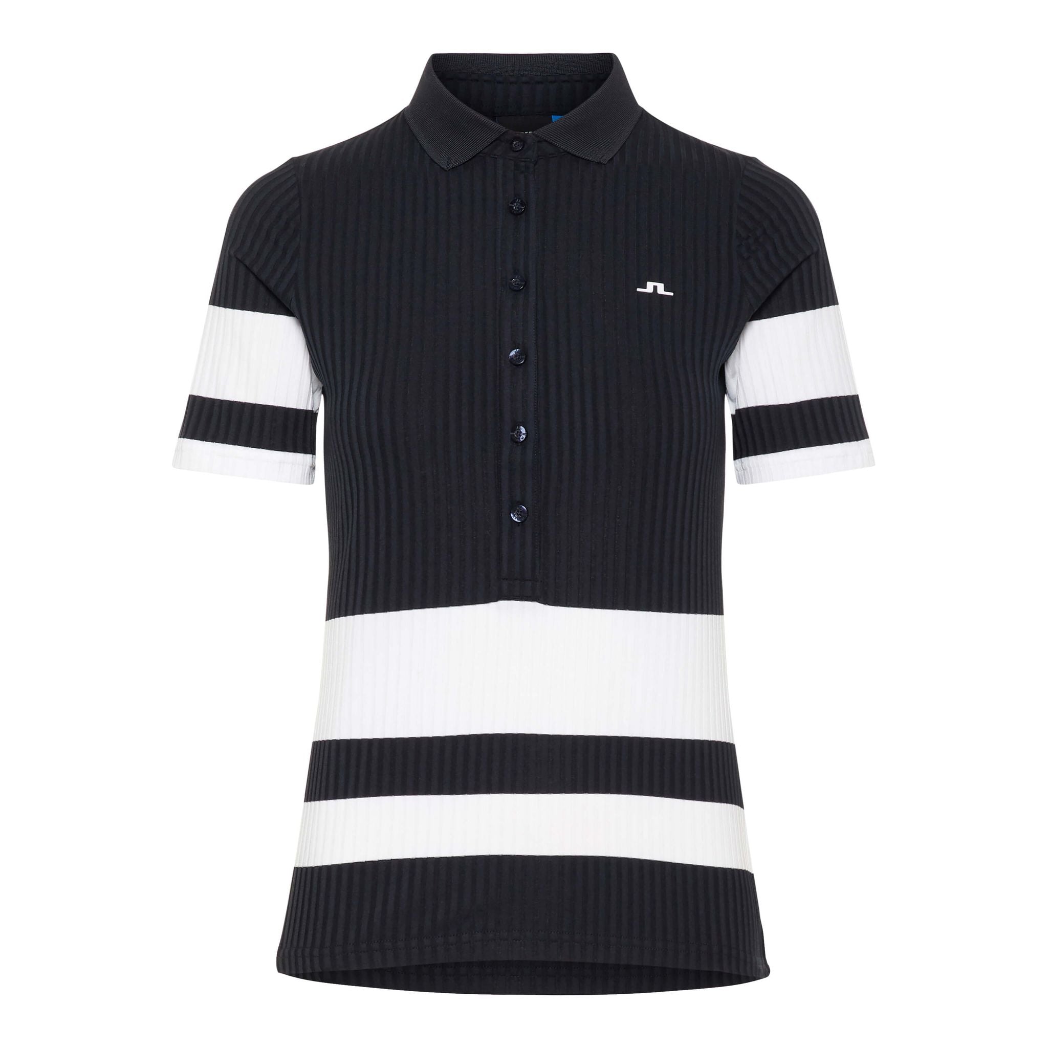 J. Lindeberg W Natasha-Rib Jersey Polo Jl Marine Femme