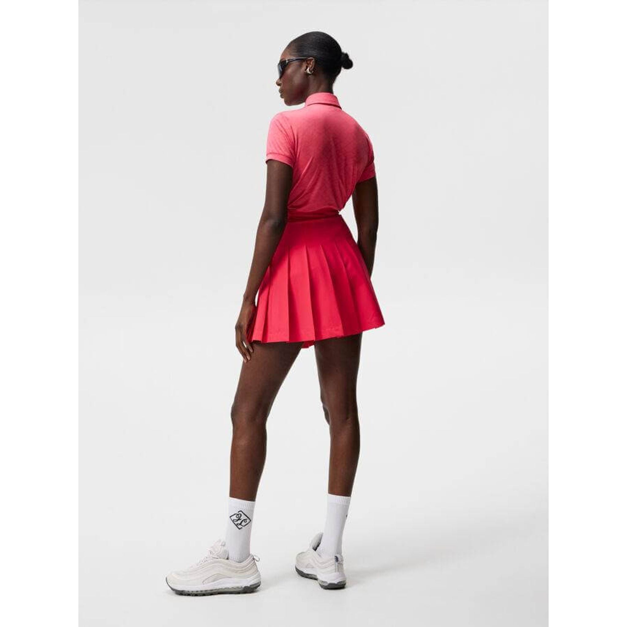 J. Lindeberg Polo Alaya Jacquard Femme