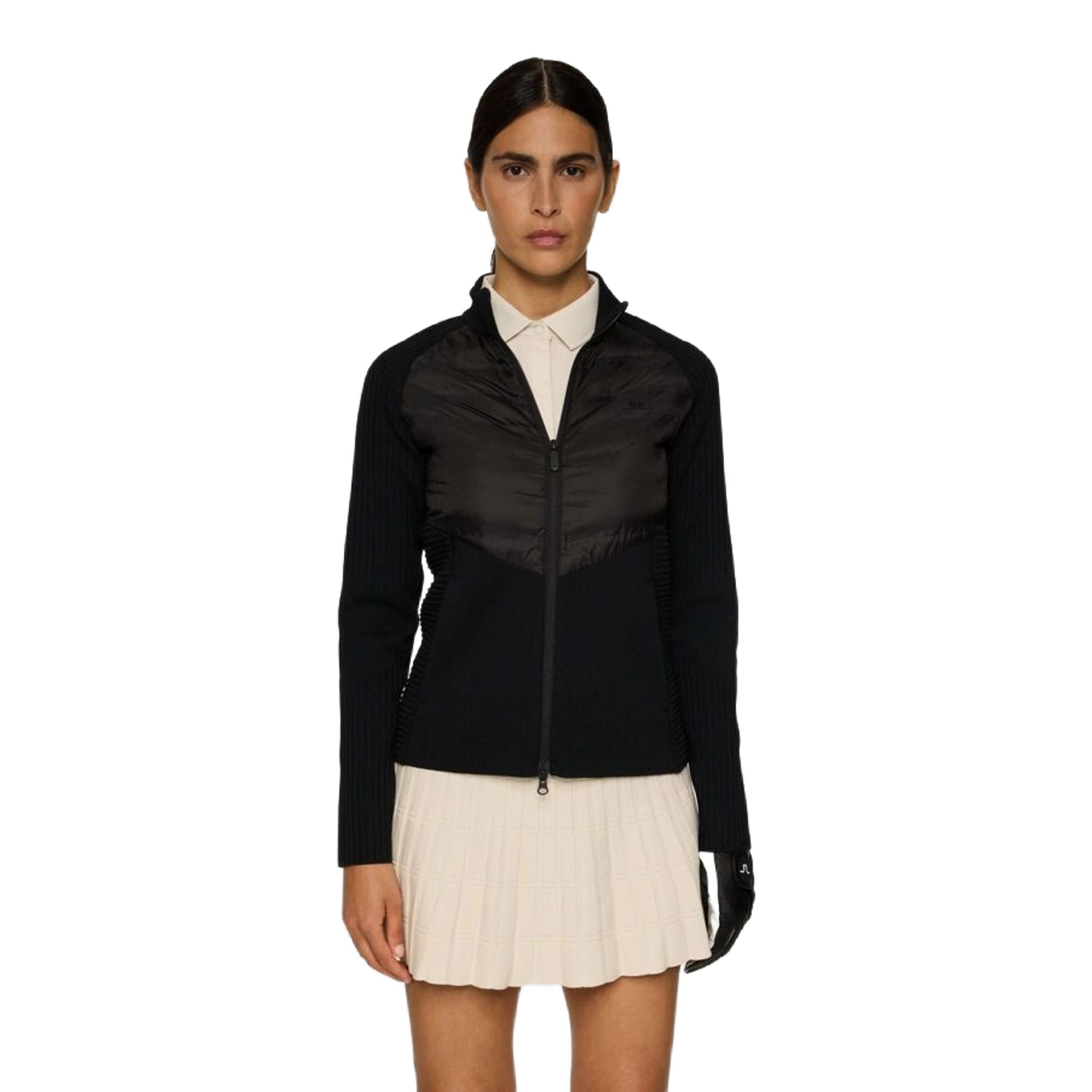 Pull zippé en maille technique Wendy de J. Lindeberg pour femme