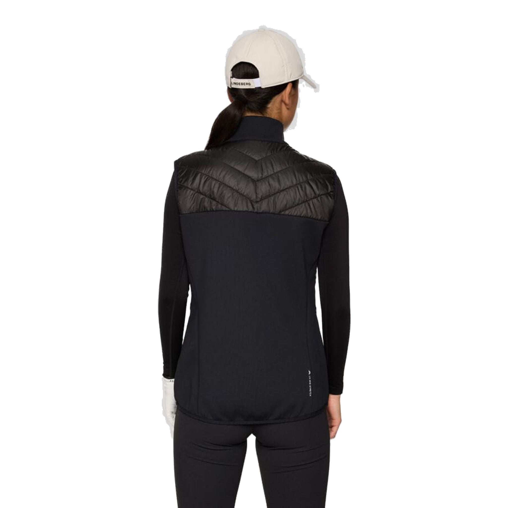 J. Lindeberg Madde Quilt Hybrid Gilet Femme