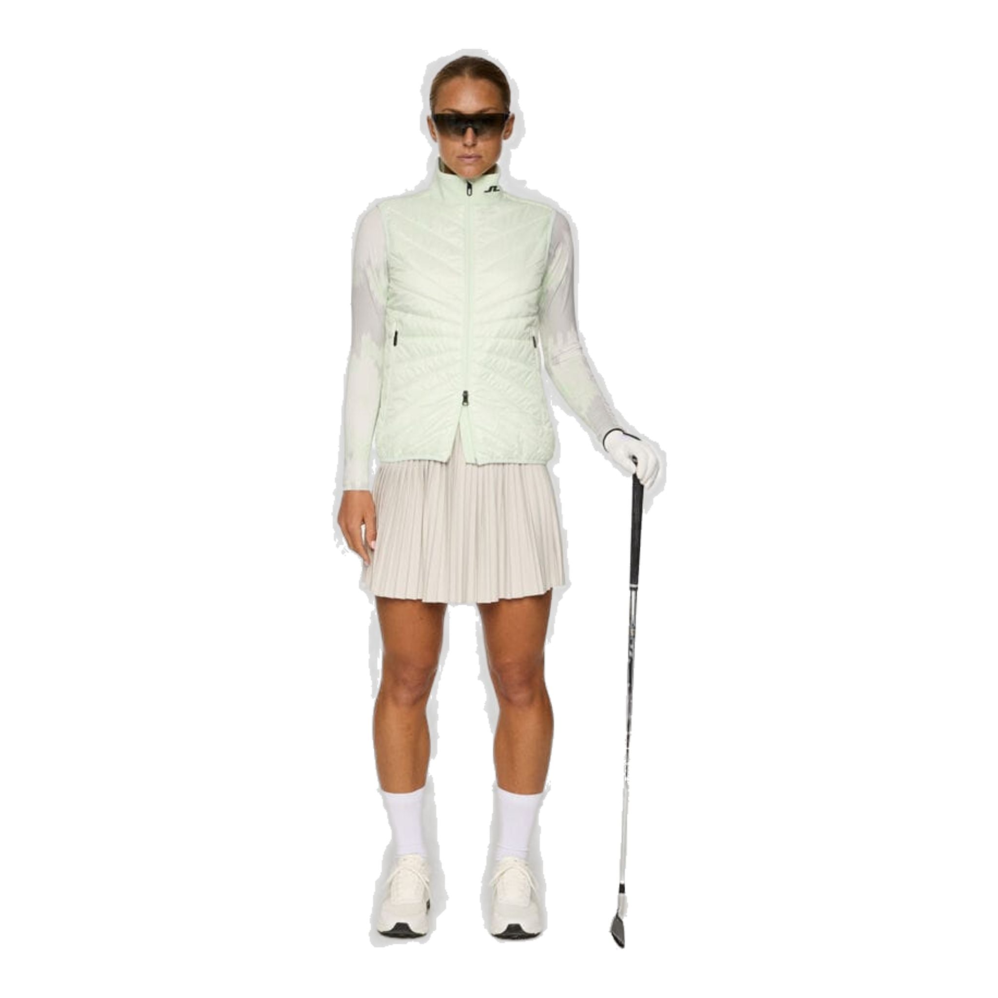 J. Lindeberg Madde Quilt Hybrid Gilet Femme