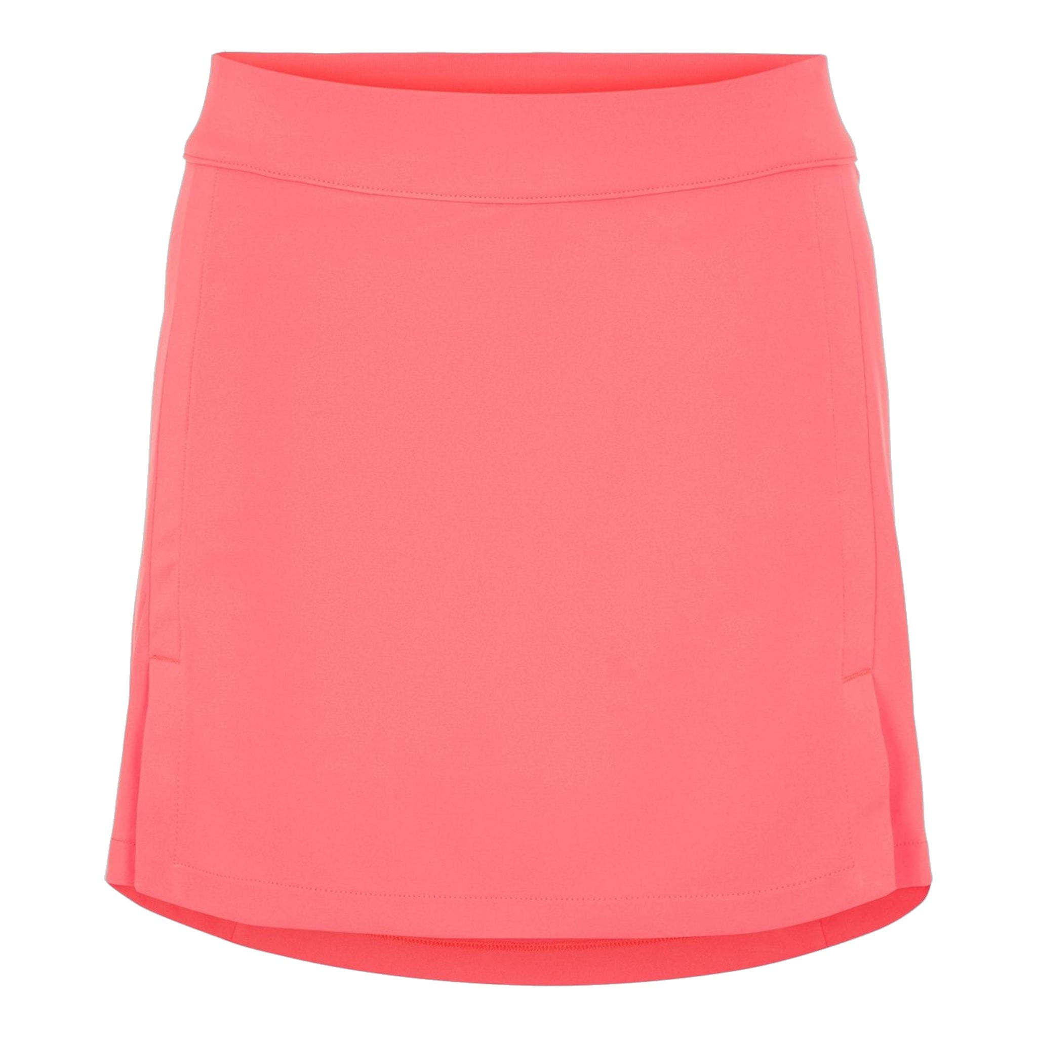 Jupe mi-longue J. Lindeberg Amelie W corail tropical pour femme