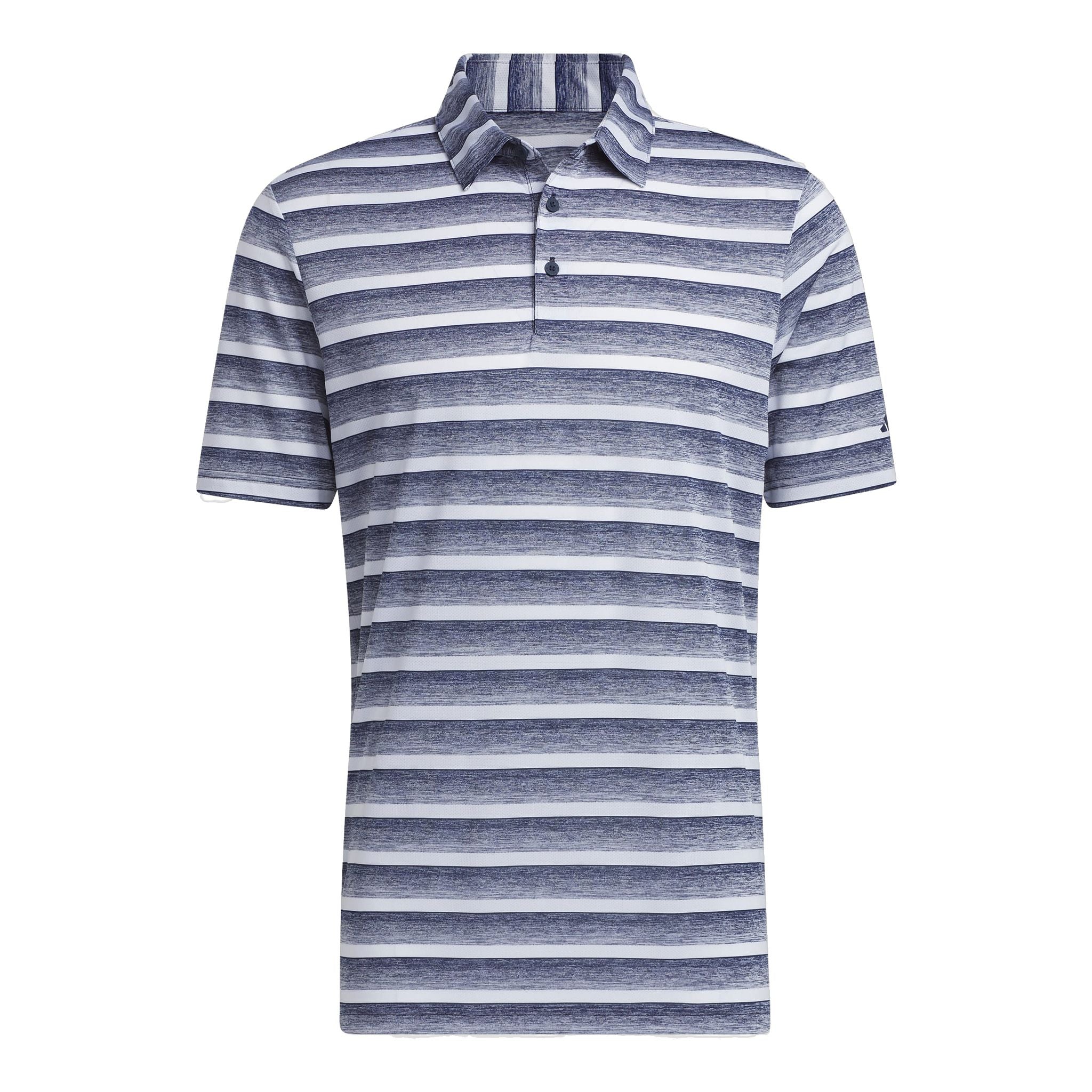 Polo Adidas à rayures bicolores pour homme