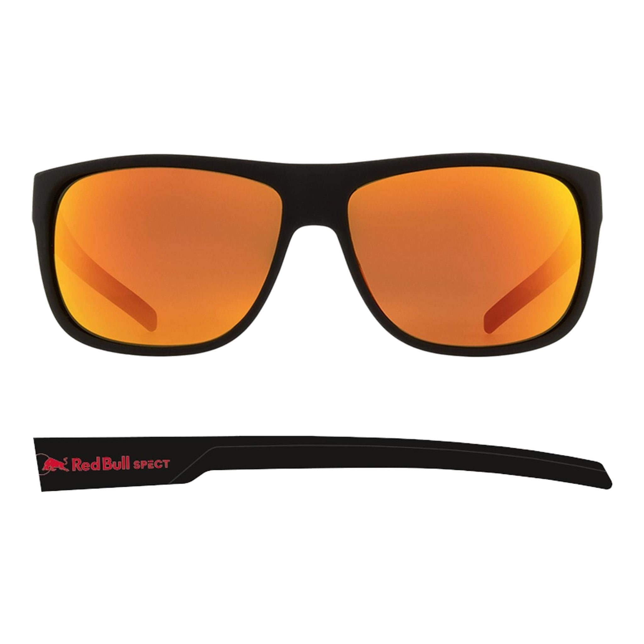 Lunettes Red Bull Spect LOOM Noir/Marron Miroir rouge