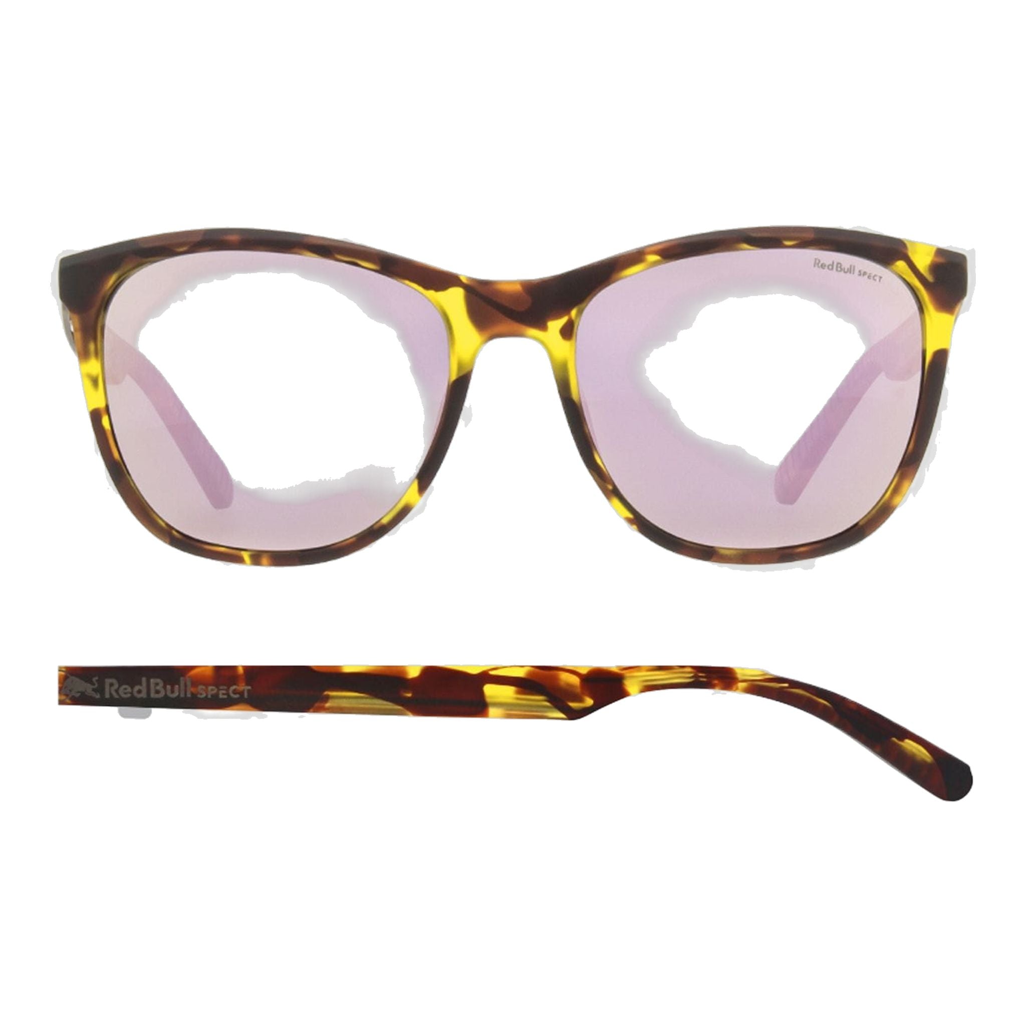 Lunettes de soleil RedBull Spect FLY Havana/Smoke Lilac Mirror