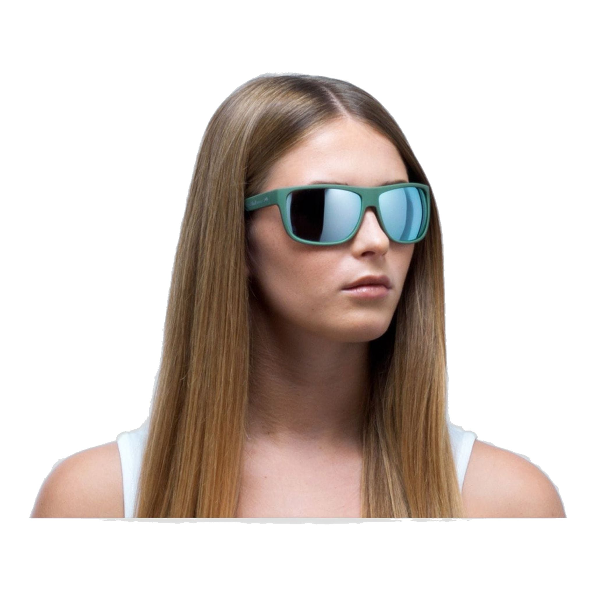 Lunettes de soleil Red Bull Spect LOOM Vert/Argent fumé Miroir