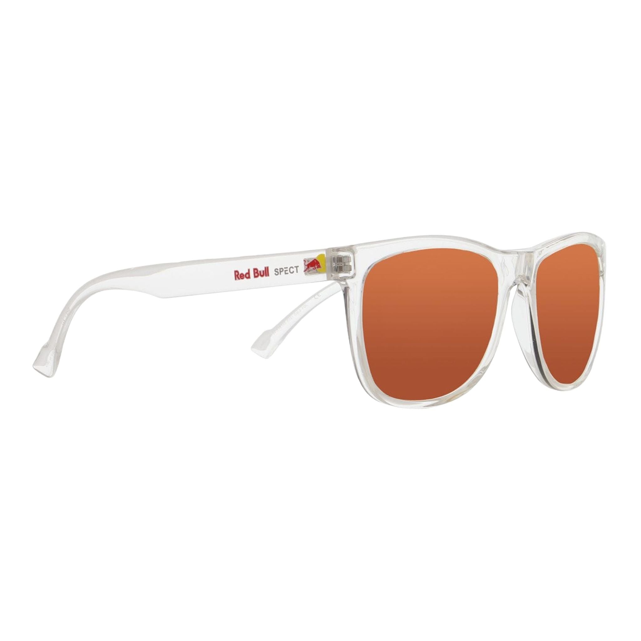 Lunettes de soleil Red Bull Spect LAKE Transparent/Marron Miroir rouge