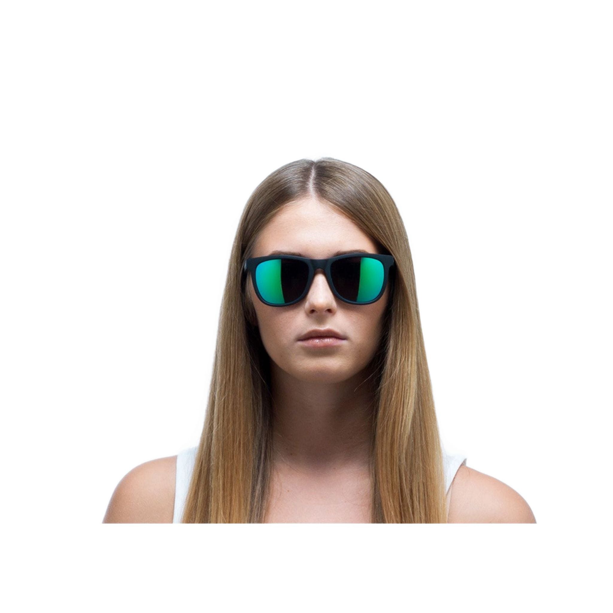 Lunettes de soleil Red Bull Spect LAKE Noir/Vert fumé Miroir