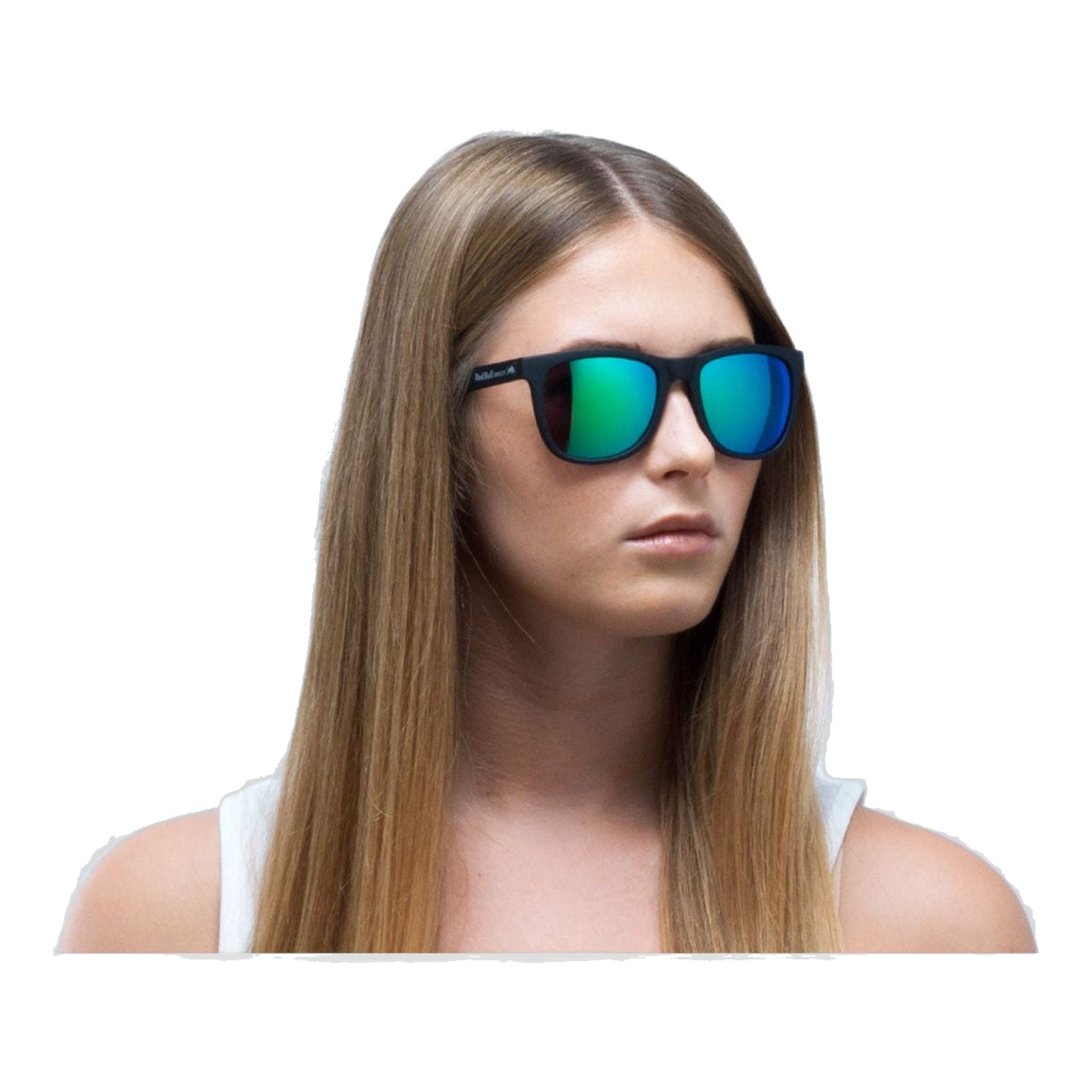 Lunettes de soleil Red Bull Spect LAKE Noir/Vert fumé Miroir
