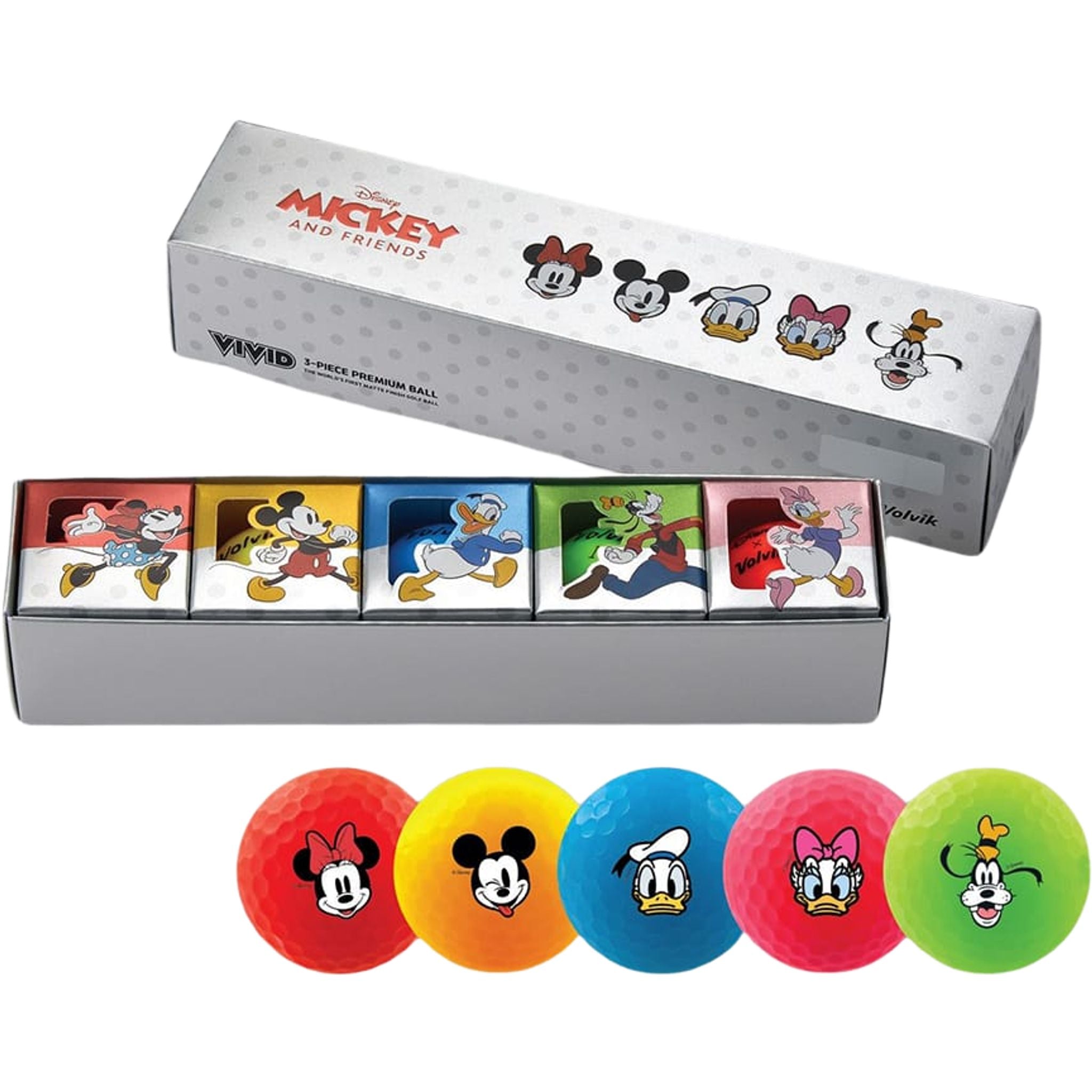 Pack de 5 personnages Disney Volvik