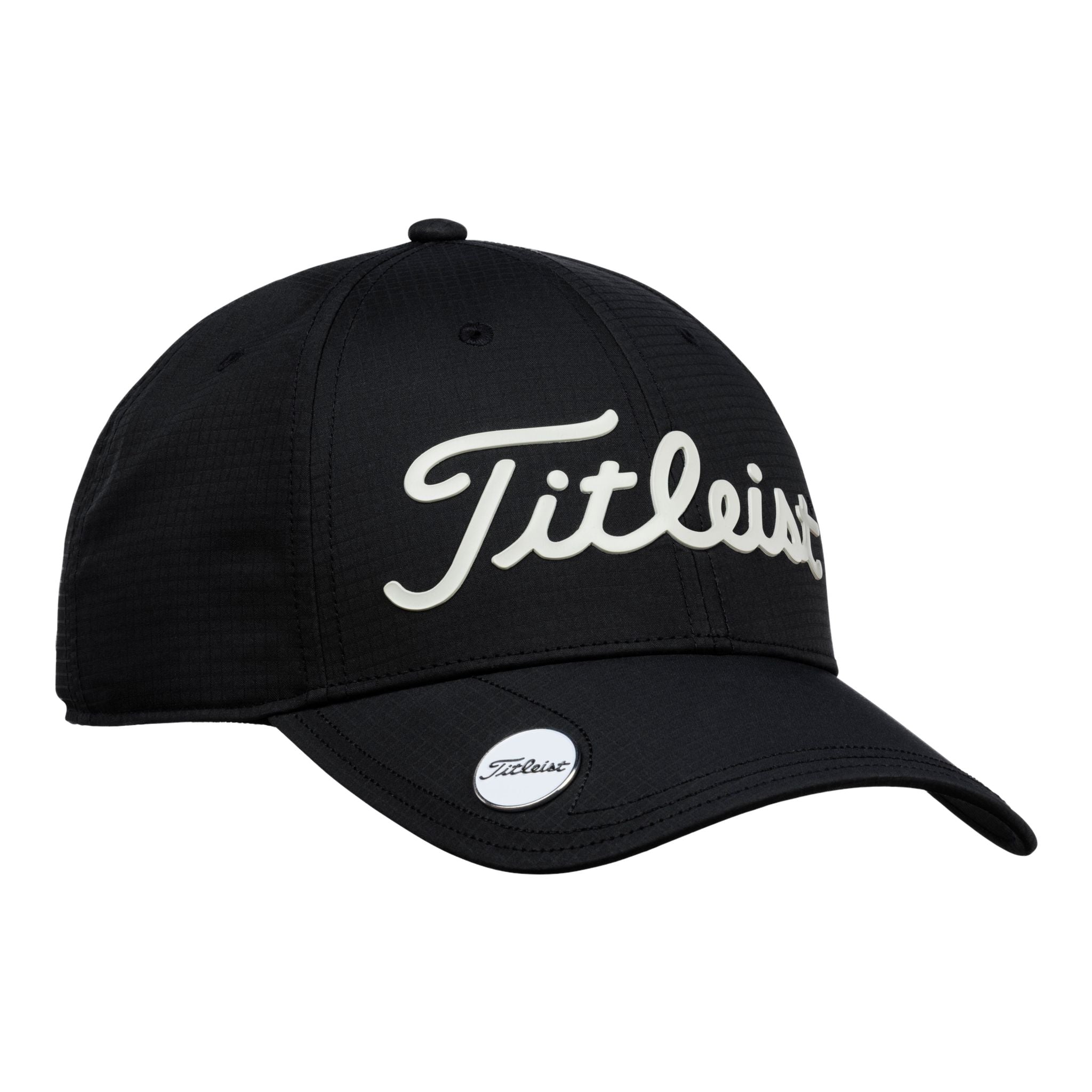 Marqueur de balle Titleist Cap Performance réglable noir/blanc pour homme