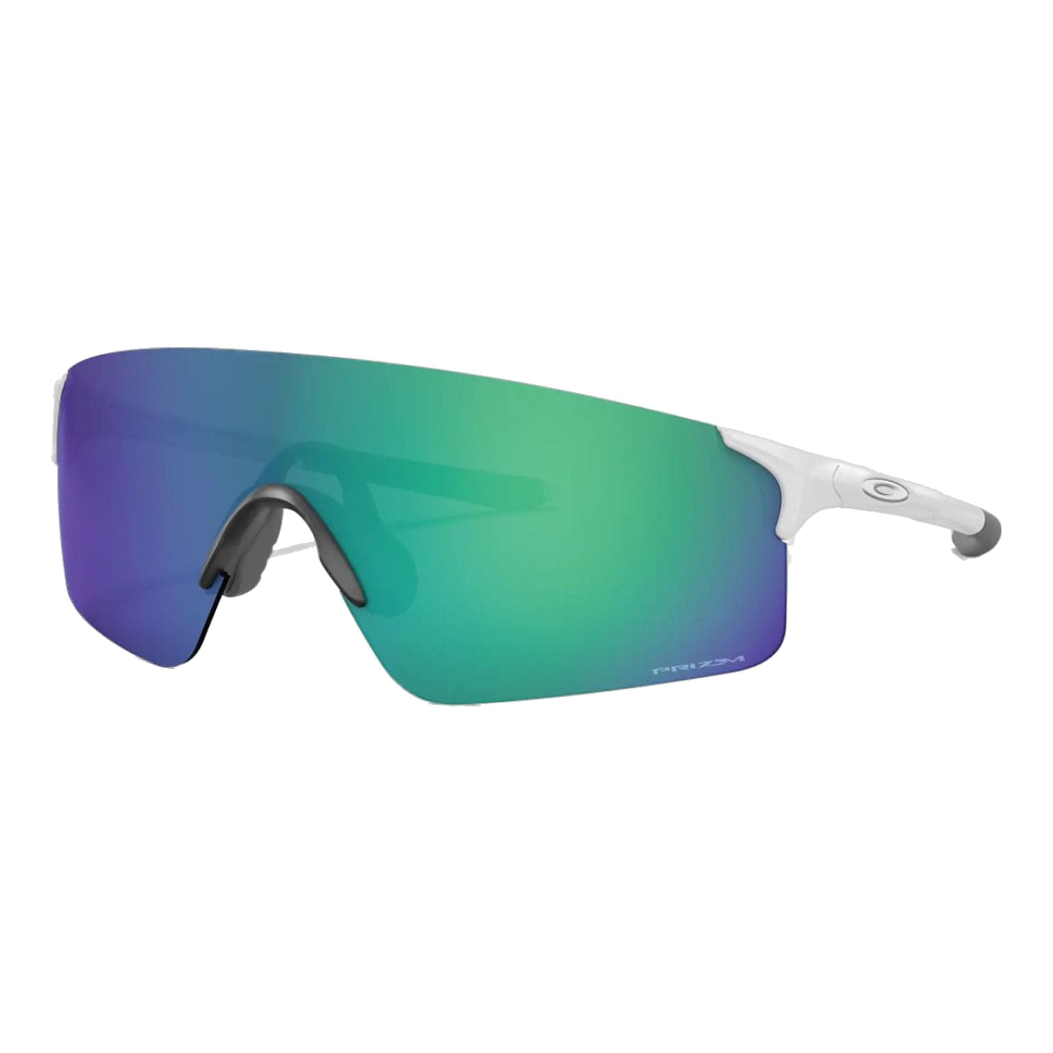 Lunettes de soleil Oakley M Evzero Blades Matte White Prizm Jade pour hommes