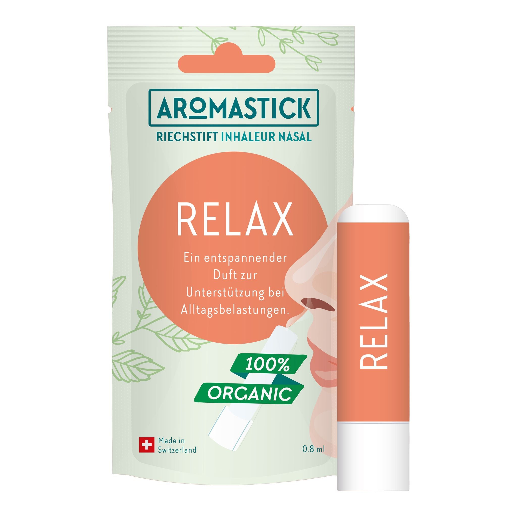 Bâtonnet aromatique BIO Green Healthcare « RELAX »