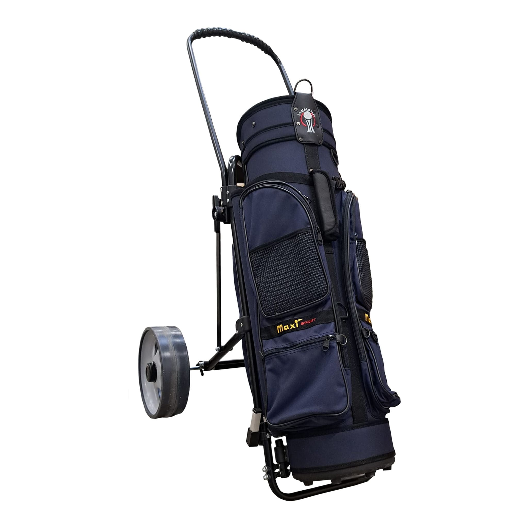 Compact Golf Maxi Sport Golfbag mit Trolleyrädern