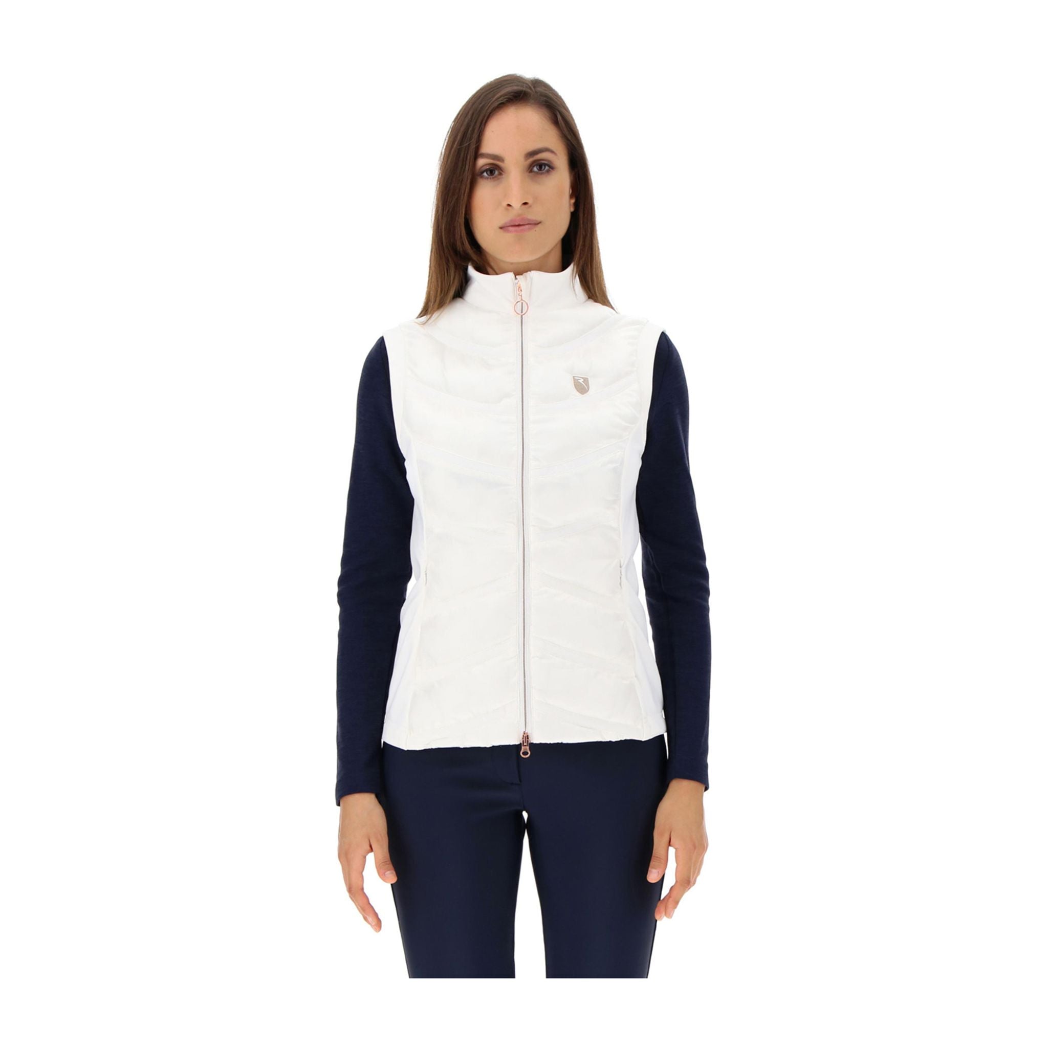 Gilet Chervo W Each Écru Femme