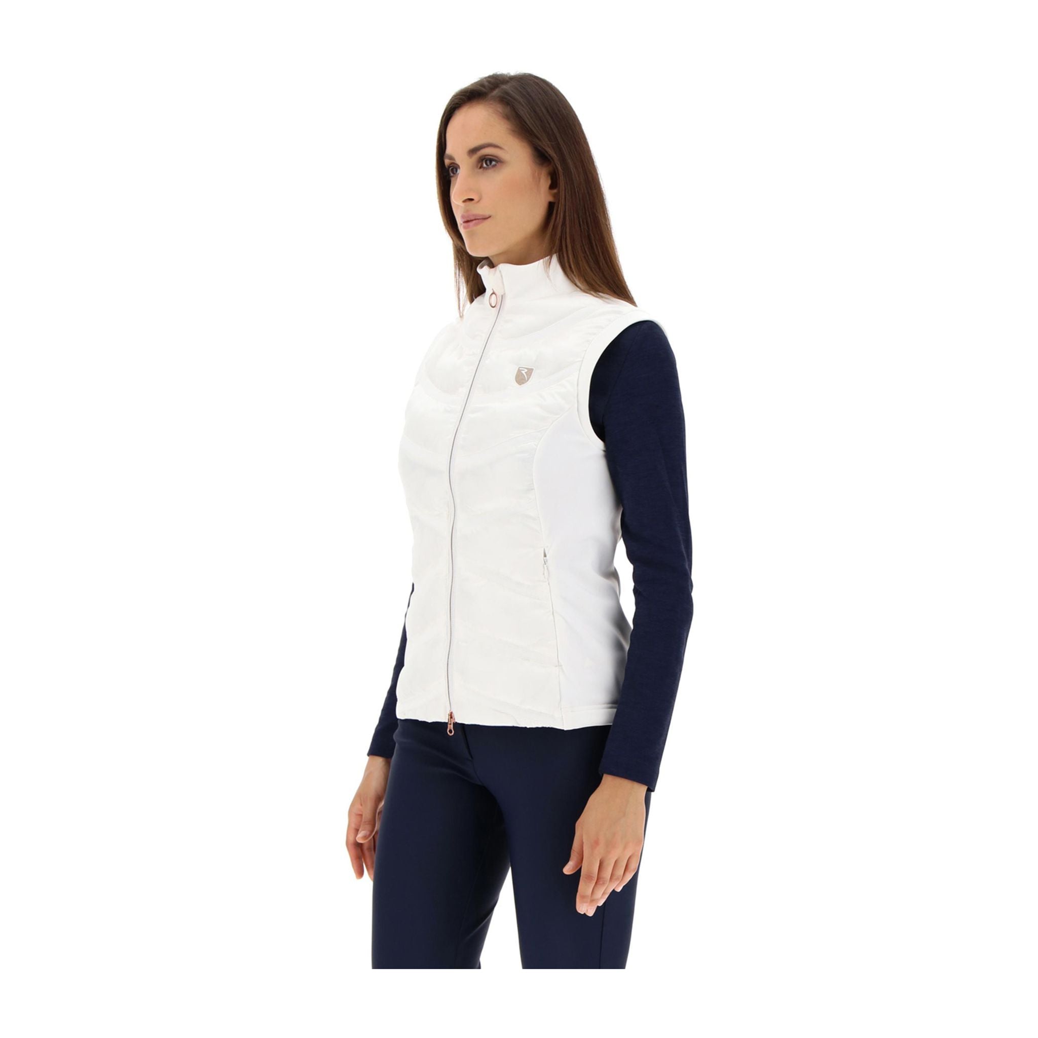 Gilet Chervo W Each Écru Femme