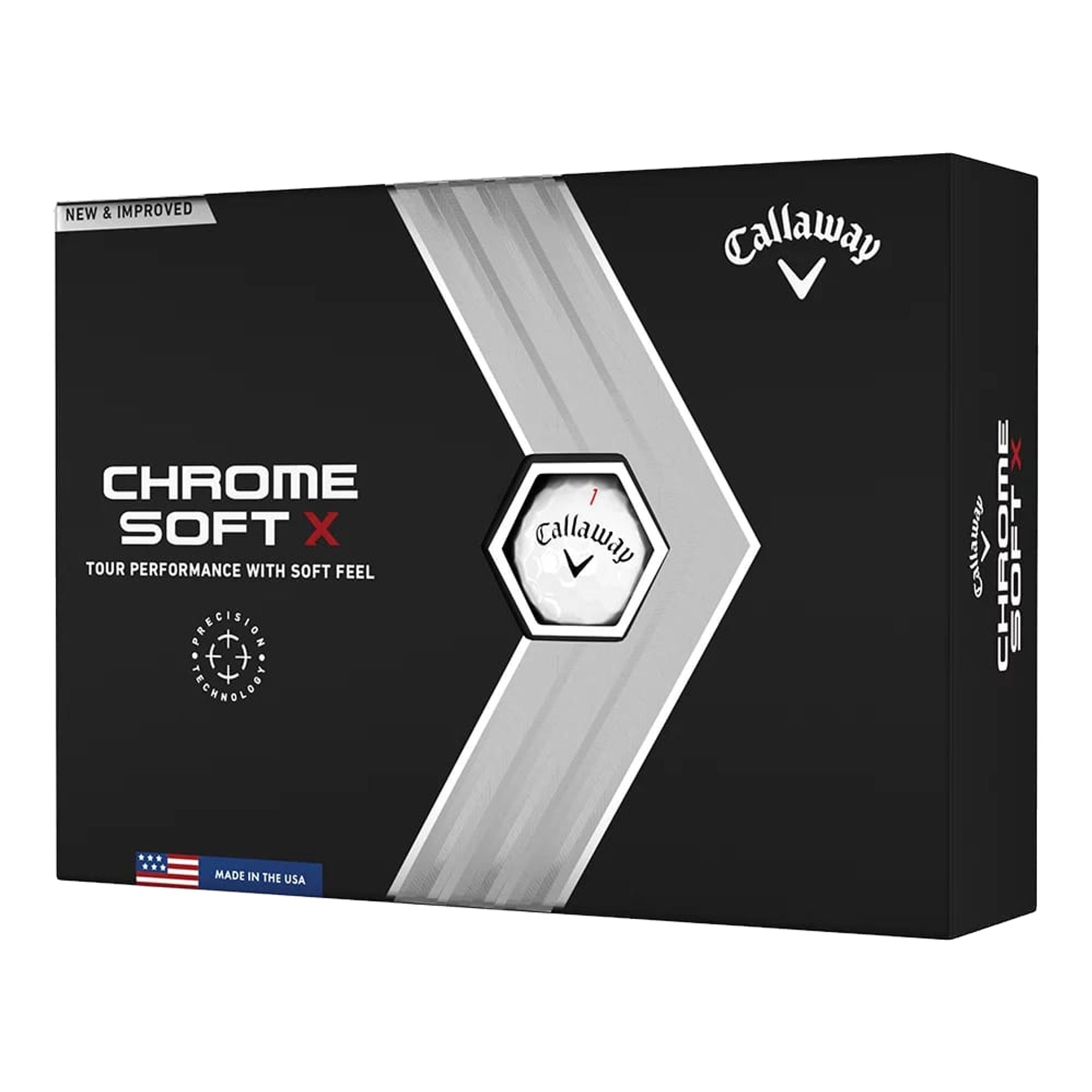 Balles de golf Callaway Chrome Soft X 2022