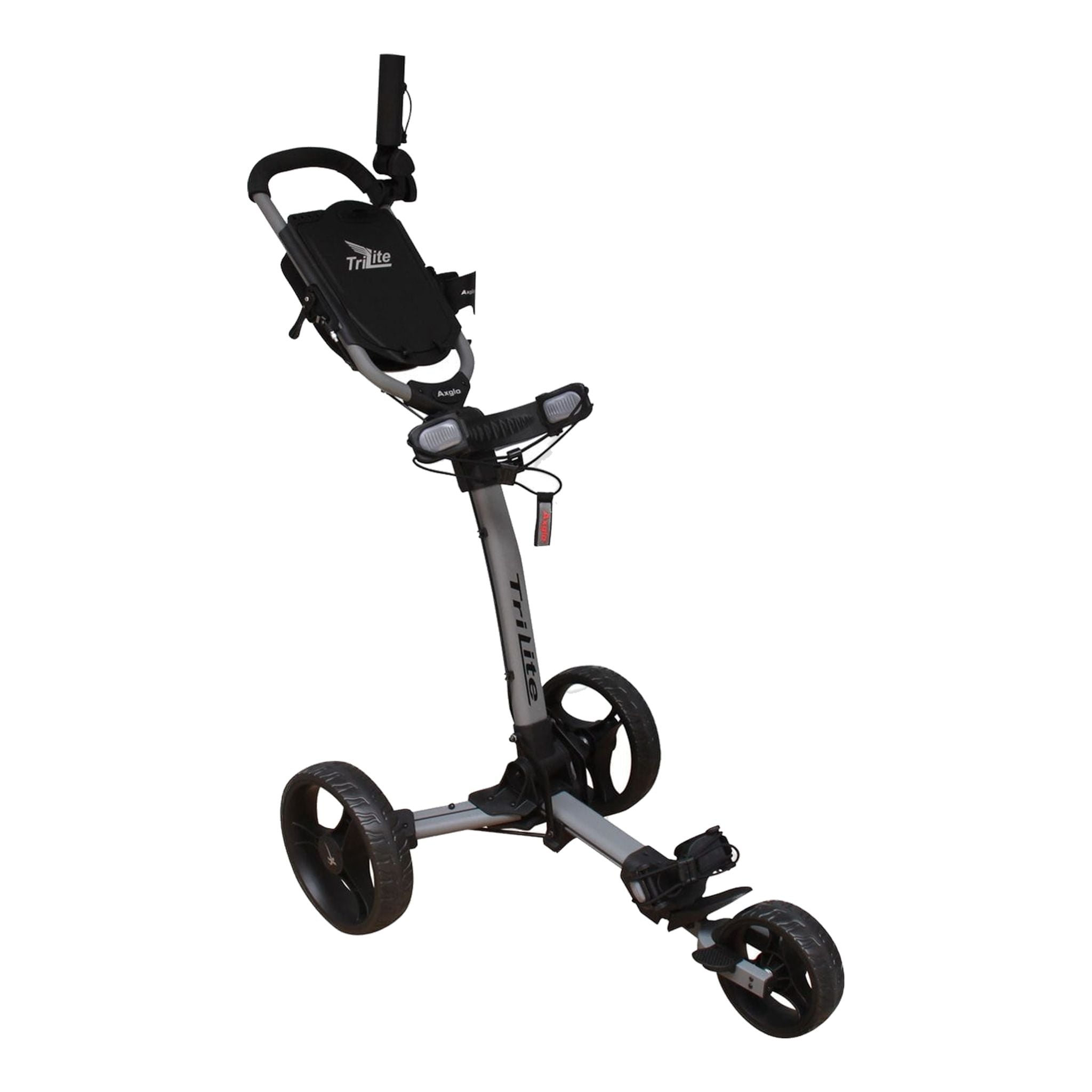 Chariot Axglo Trilite Gris/Bleu (avec parapluie et porte-gobelet)