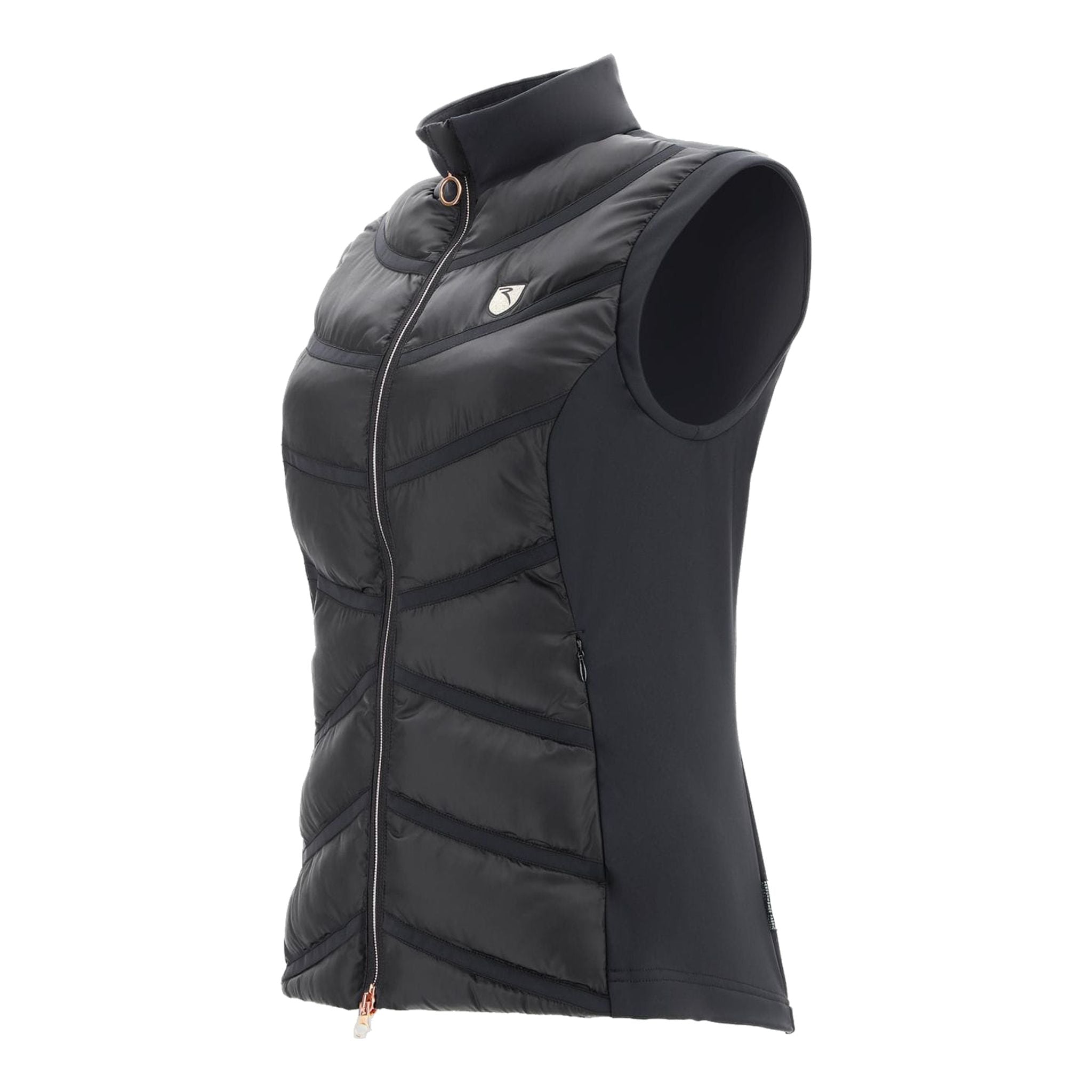Gilet Chervo W Each Noir Femme
