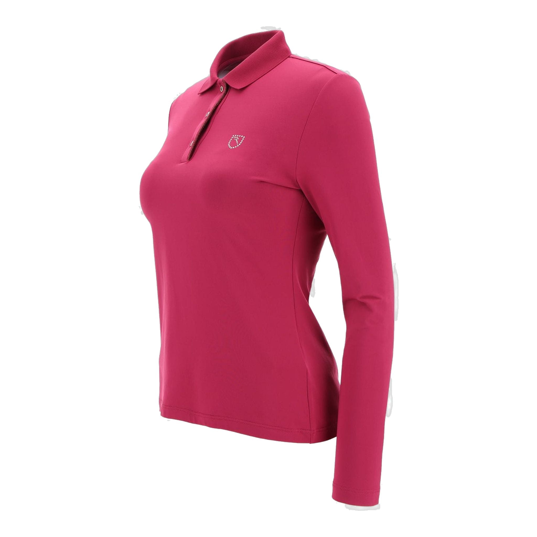 Polo Chervo W Afraid LS Berry Femme