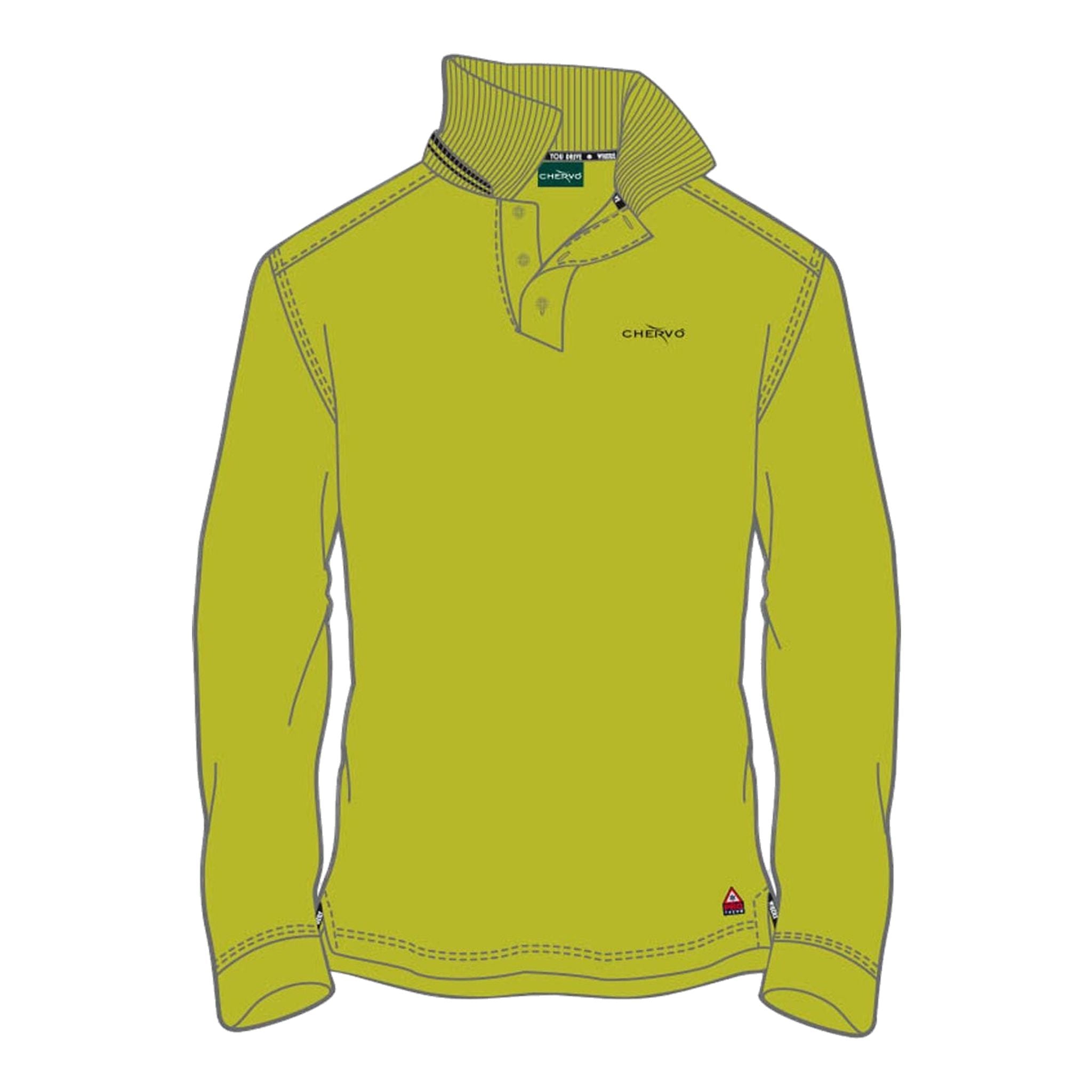 Chervo M Anguy LS Polo Vert Homme