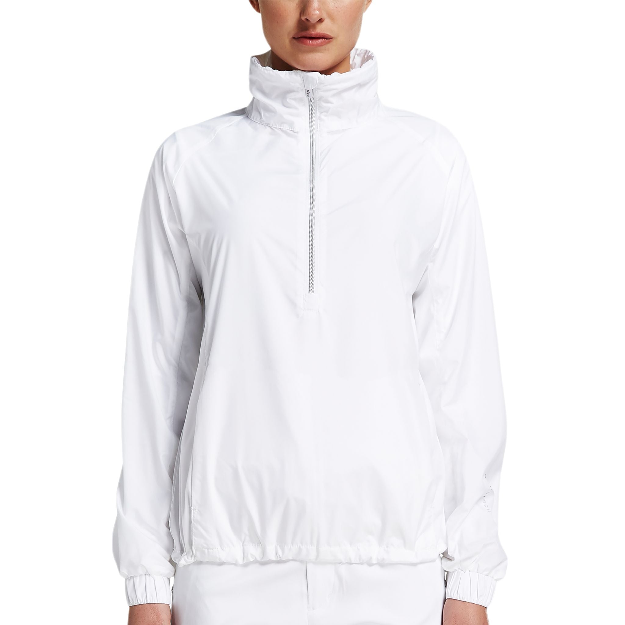 Pull Röhnisch demi-zip Marta WB blanc pour femme