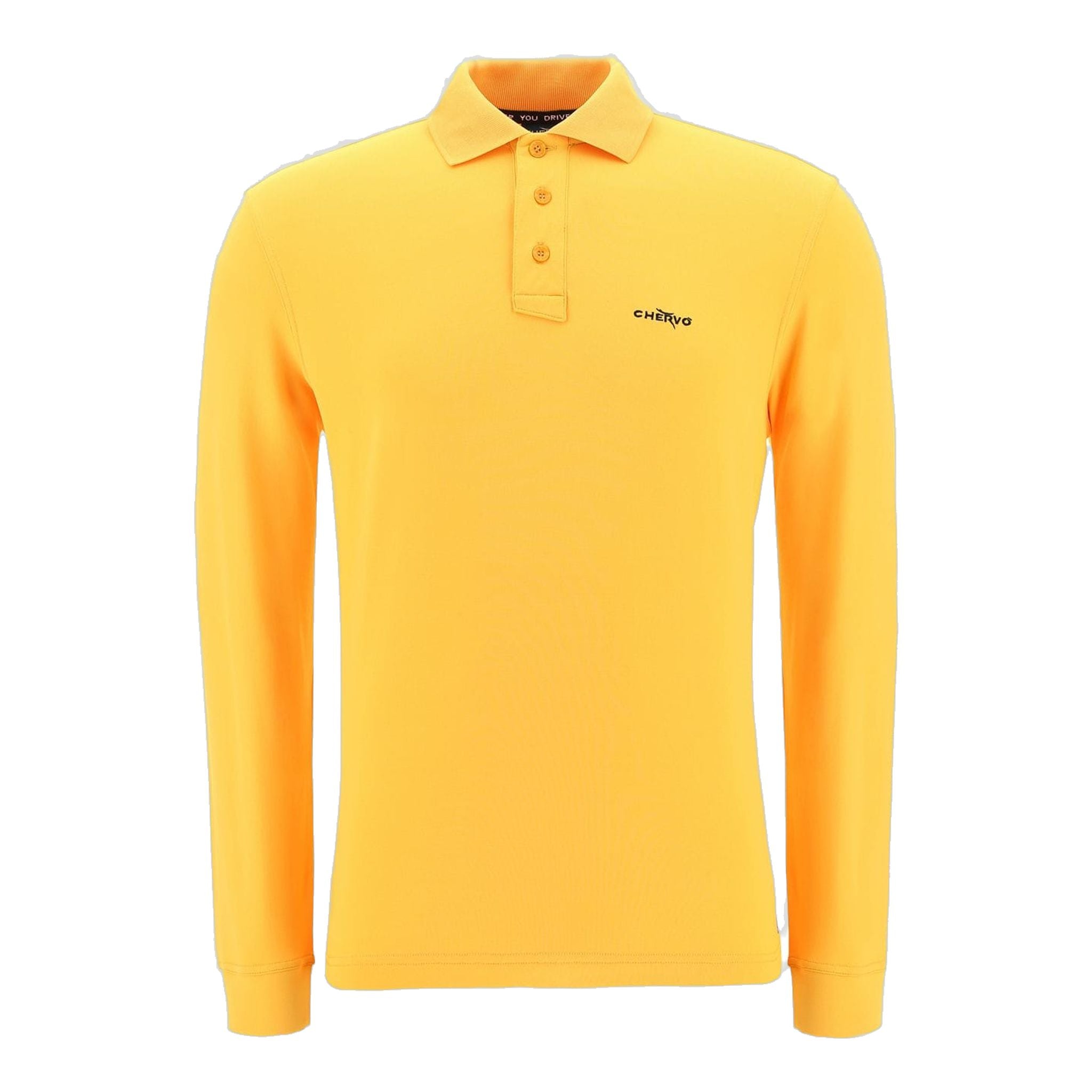 Chervo M Anguy LS Polo Sprint Orange Homme