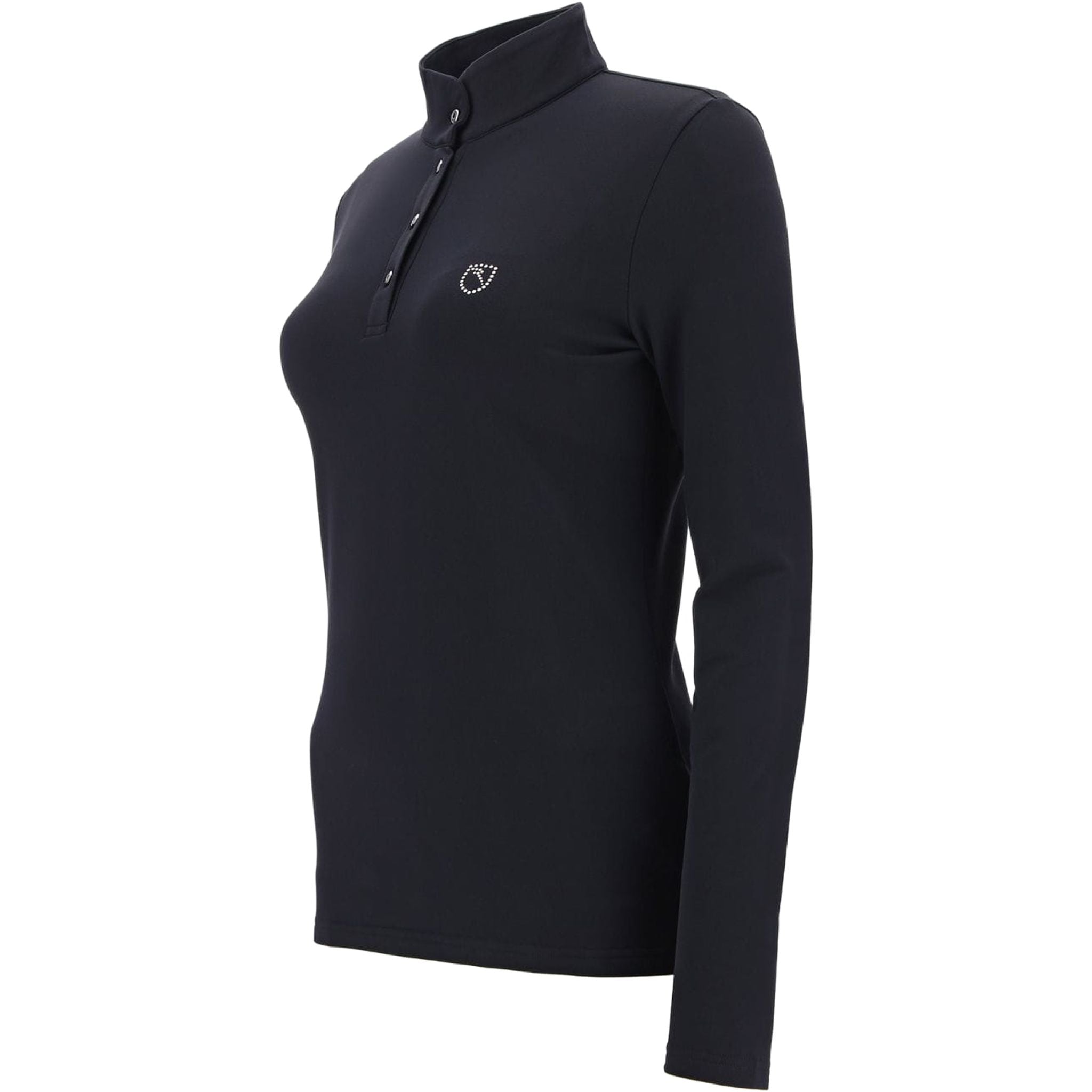 Polo Chervo W Adelita LS Noir Femme