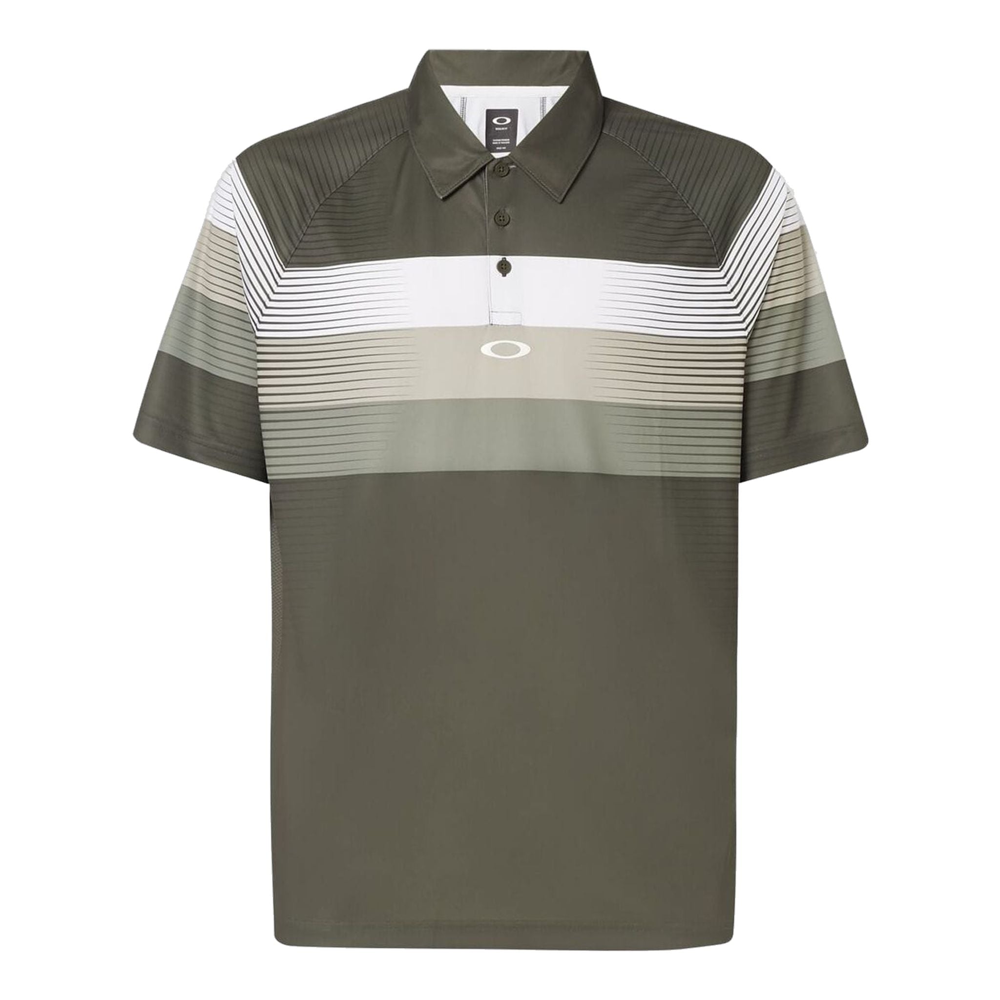 Oakley Polo Color Block Graphic marron pour homme