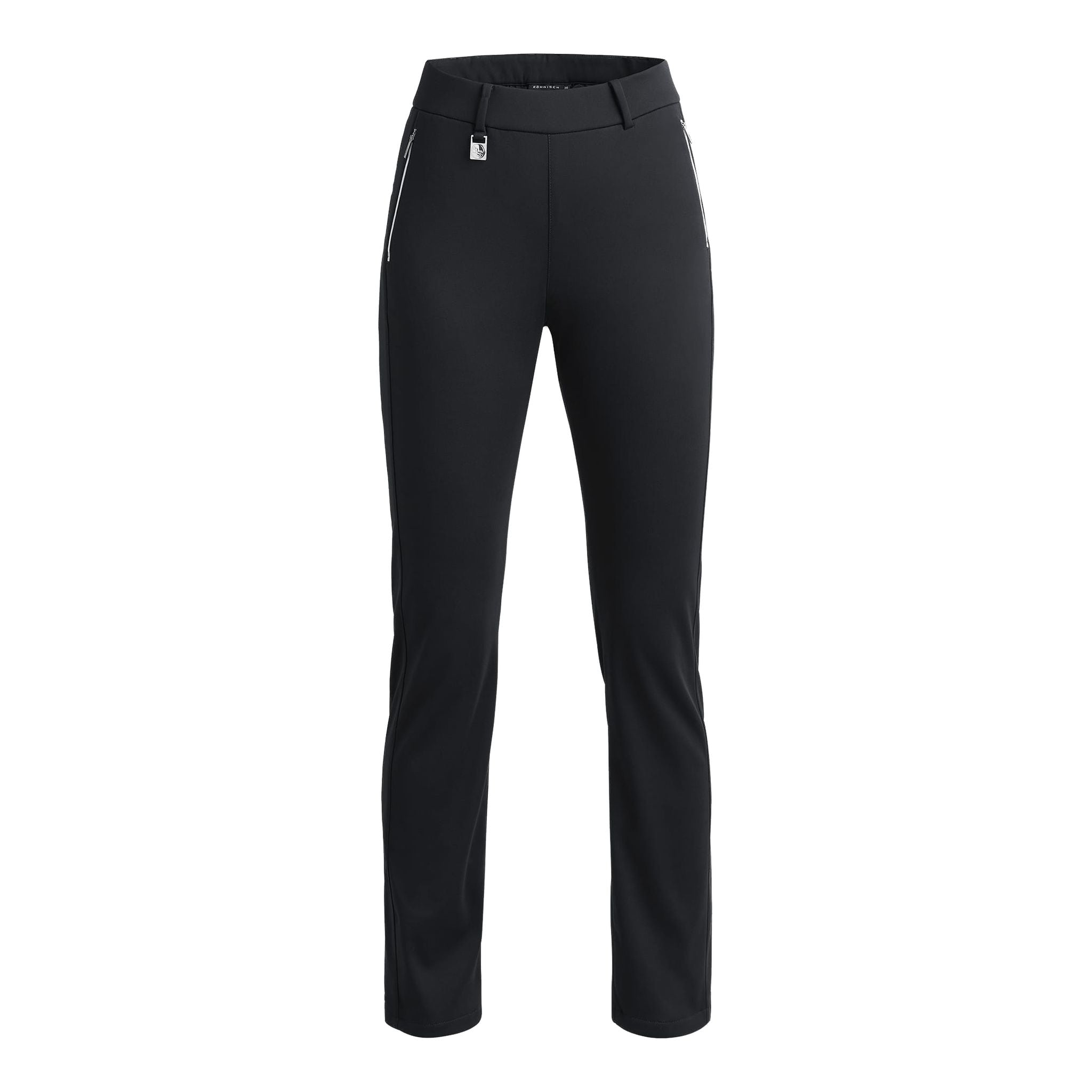 Pantalon chaud et doux Röhnisch noir pour femme