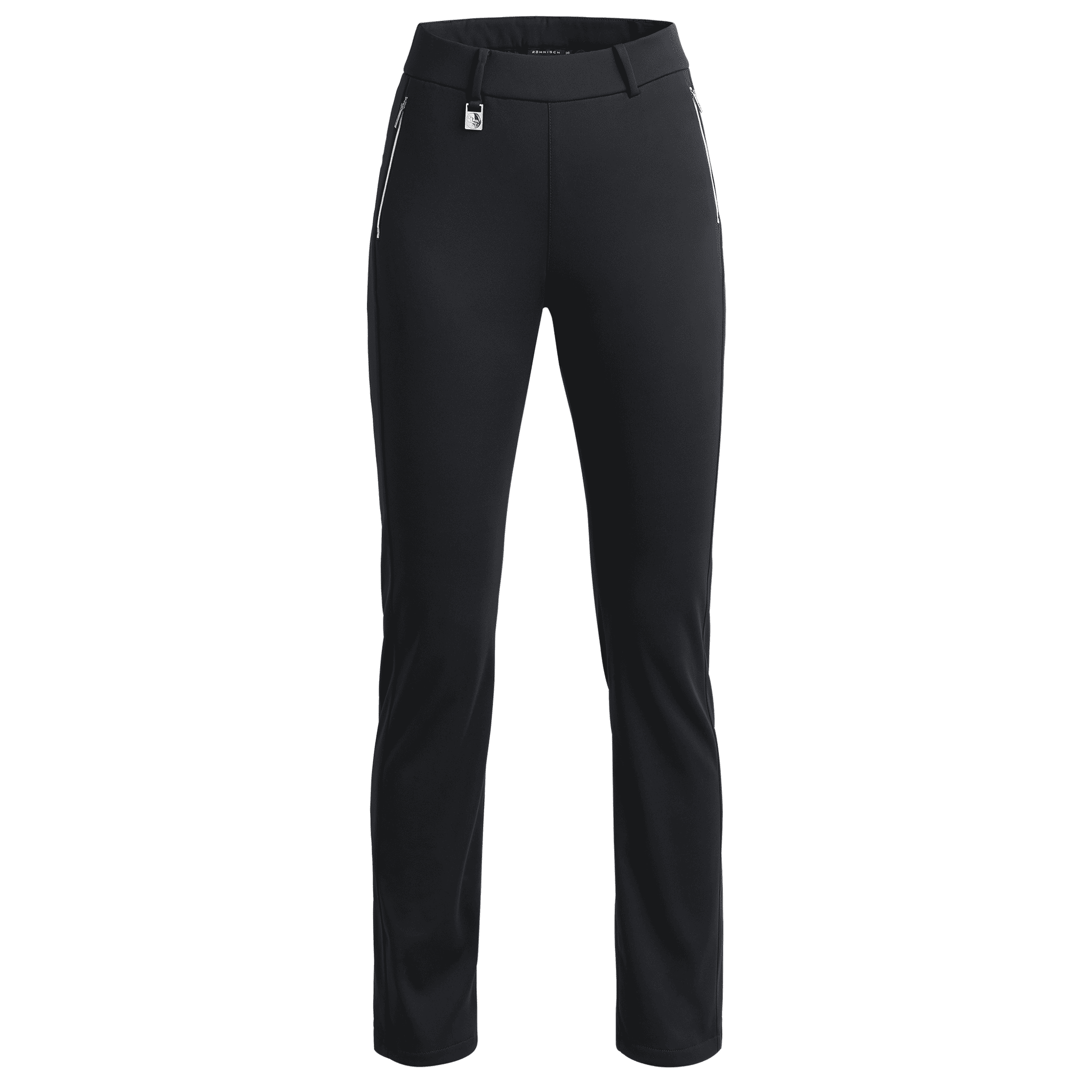 Pantalon femme noir doux et chaud Röhnisch