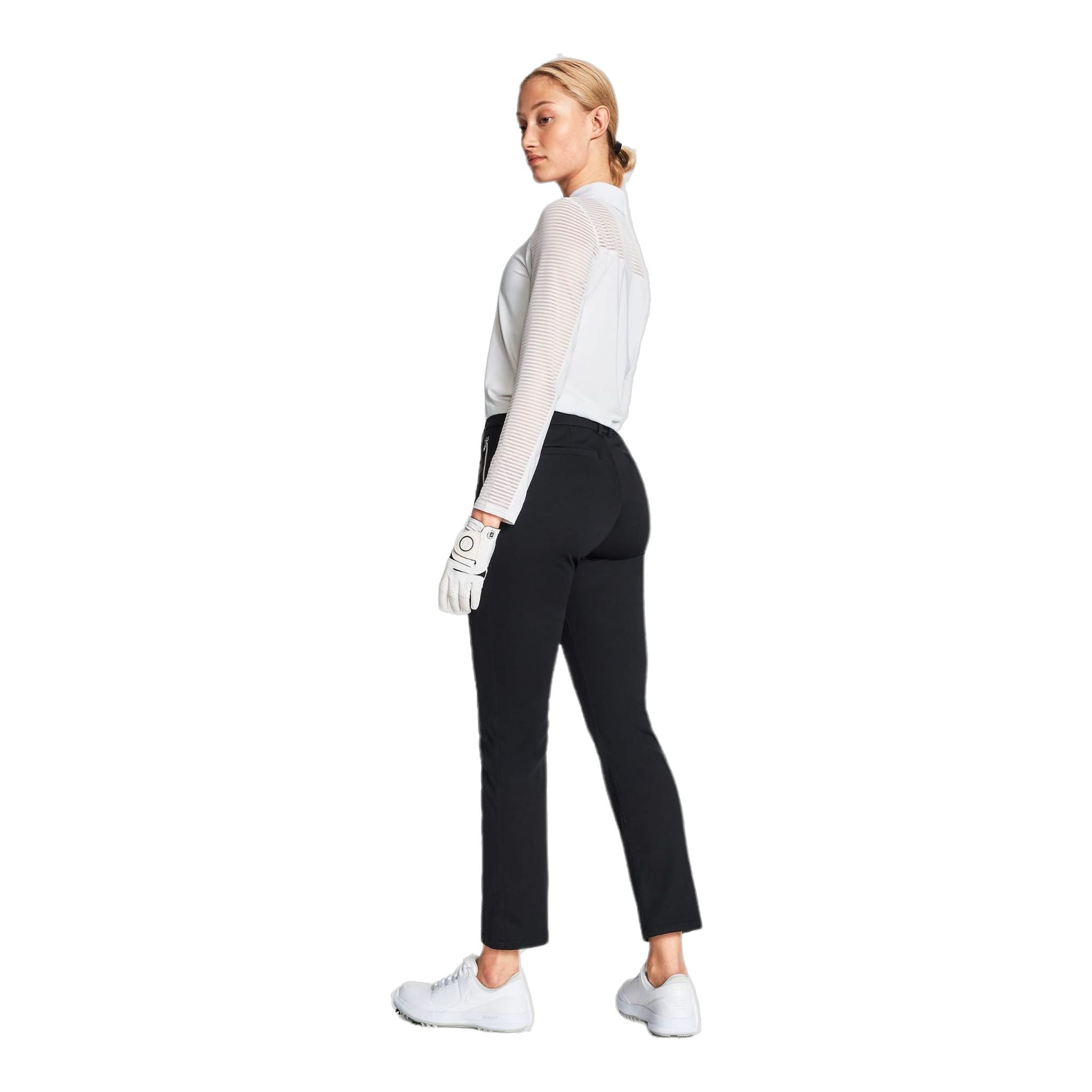 Pantalon chaud et doux Röhnisch noir pour femme