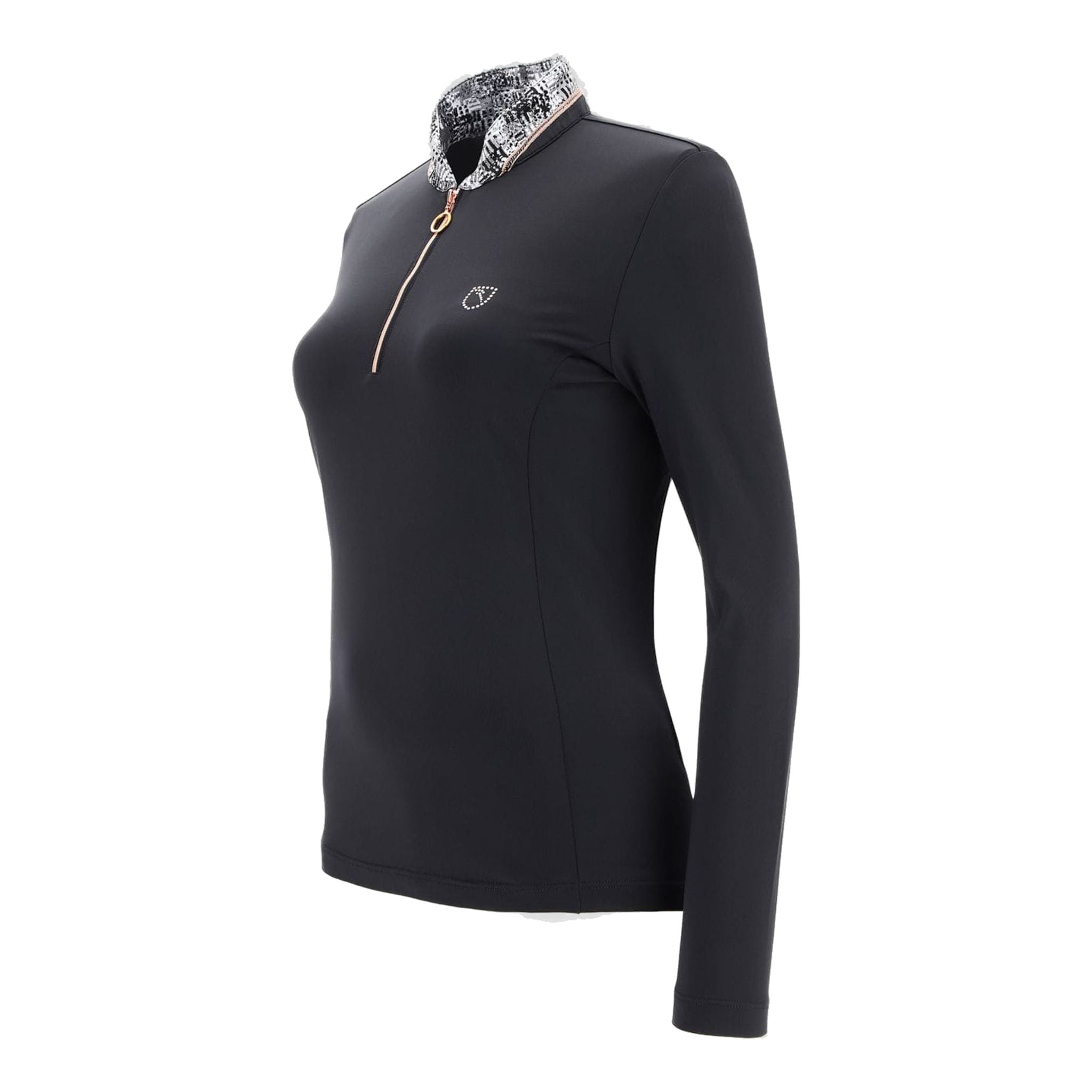 Polo Chervo W Allout LS noir pour femme