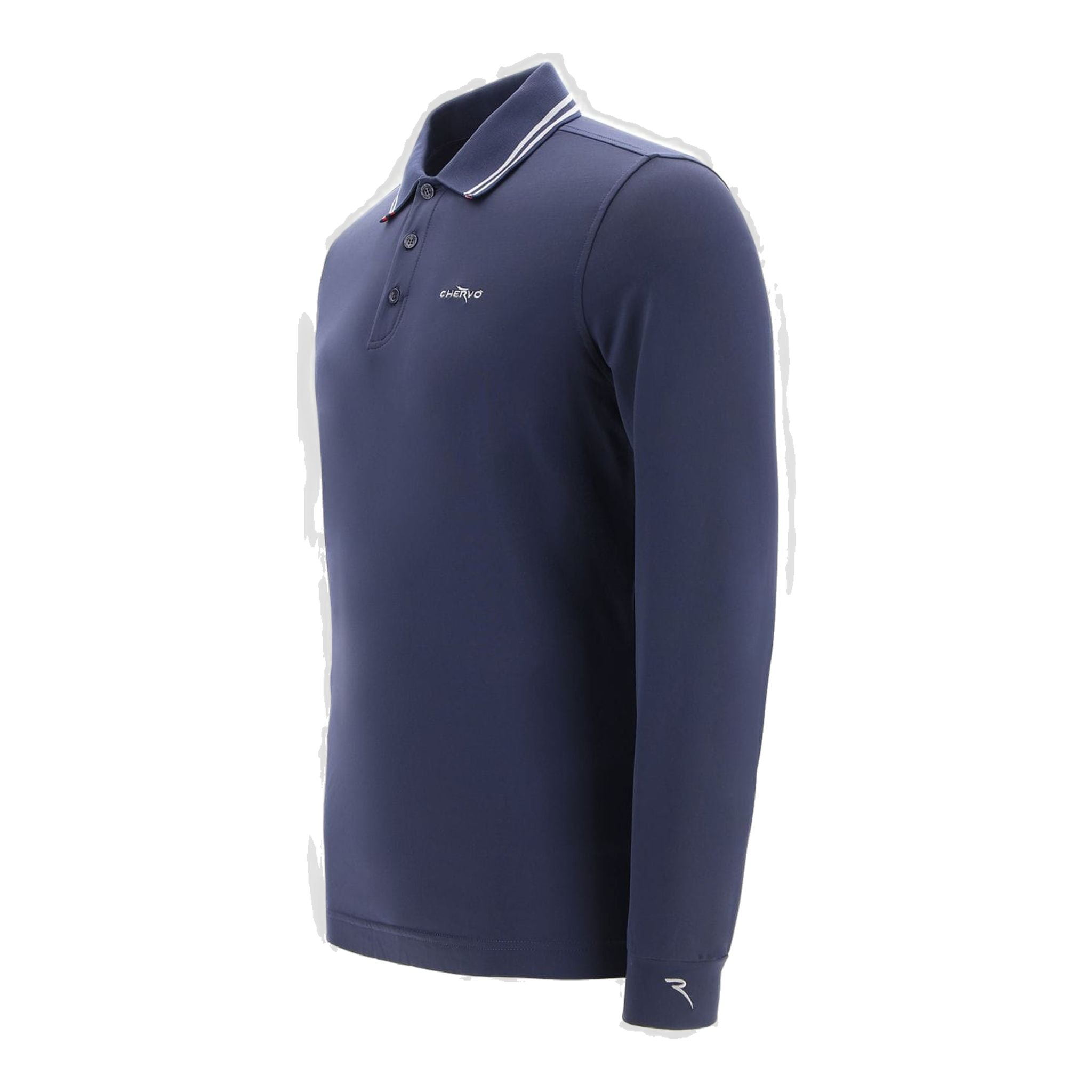 Polo Chervo M Breath LS Marine Homme