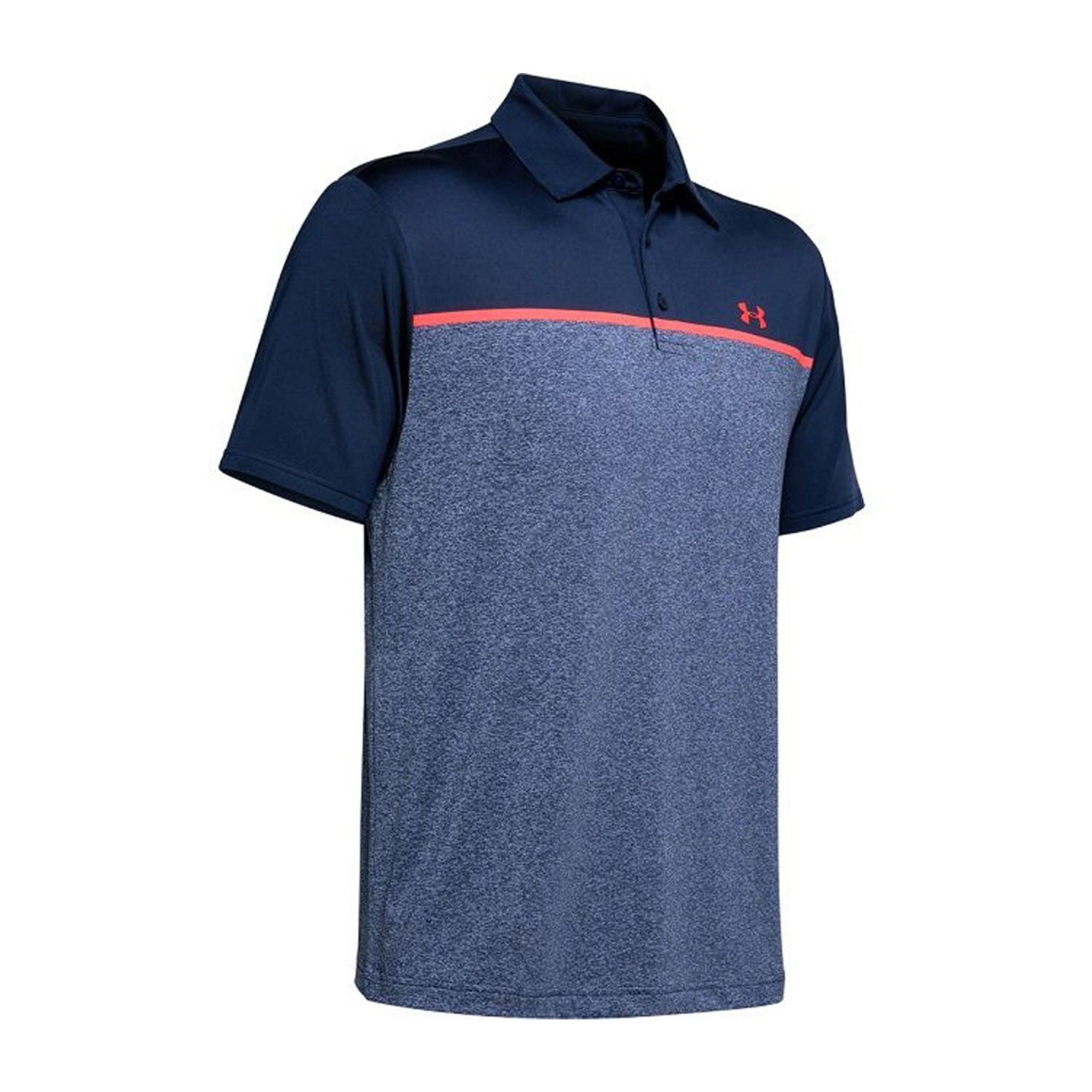 Polo Under Armour Playoff 2.0 Academy/Marine Homme