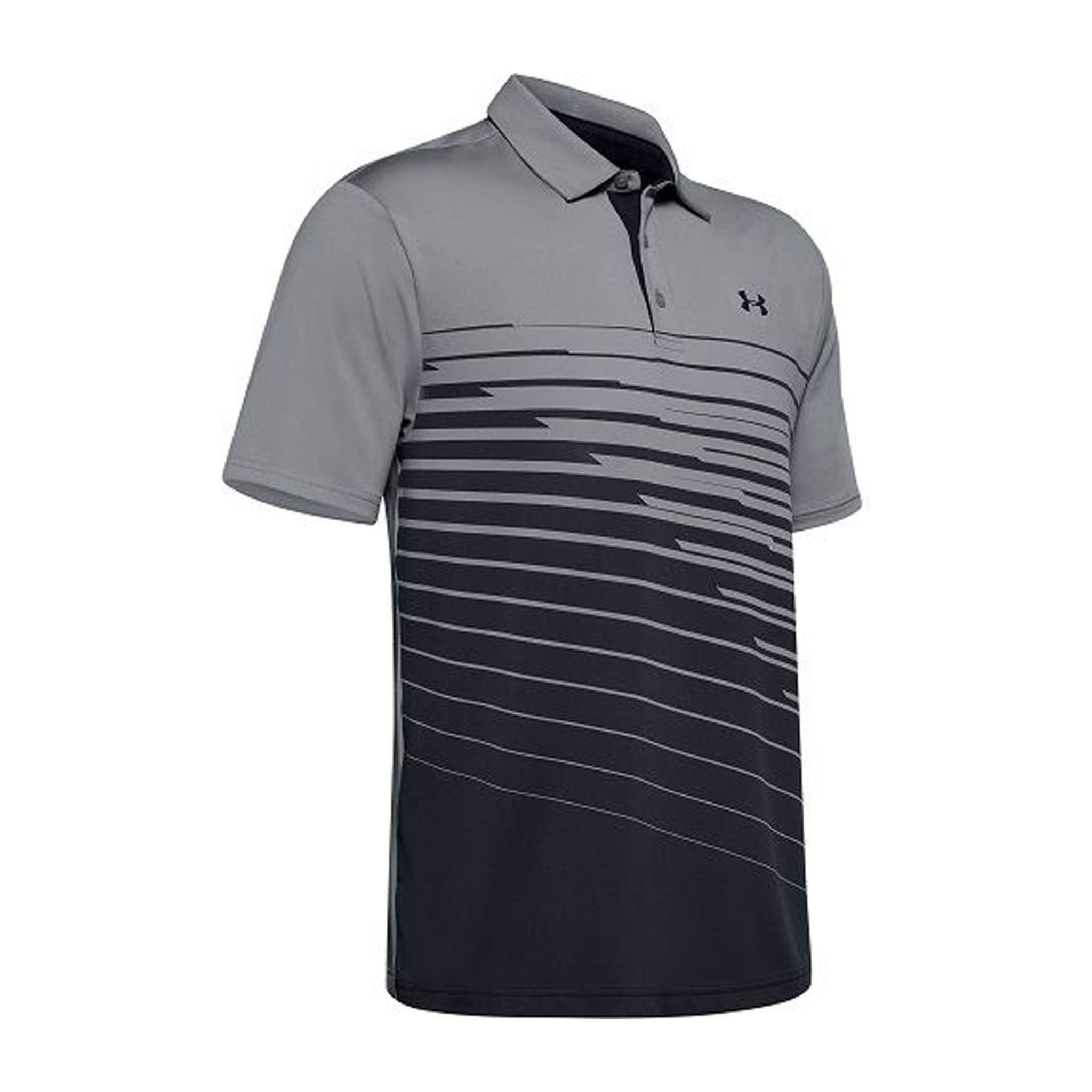 Polo Under Armour Playoff 2.0 Acier/Noir/Gris Homme