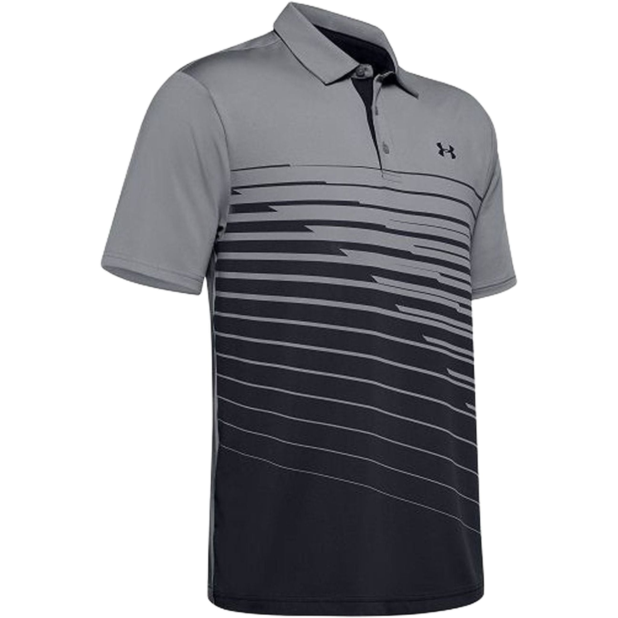 Polo Under Armour Playoff 2.0 Acier/Noir/Gris Homme