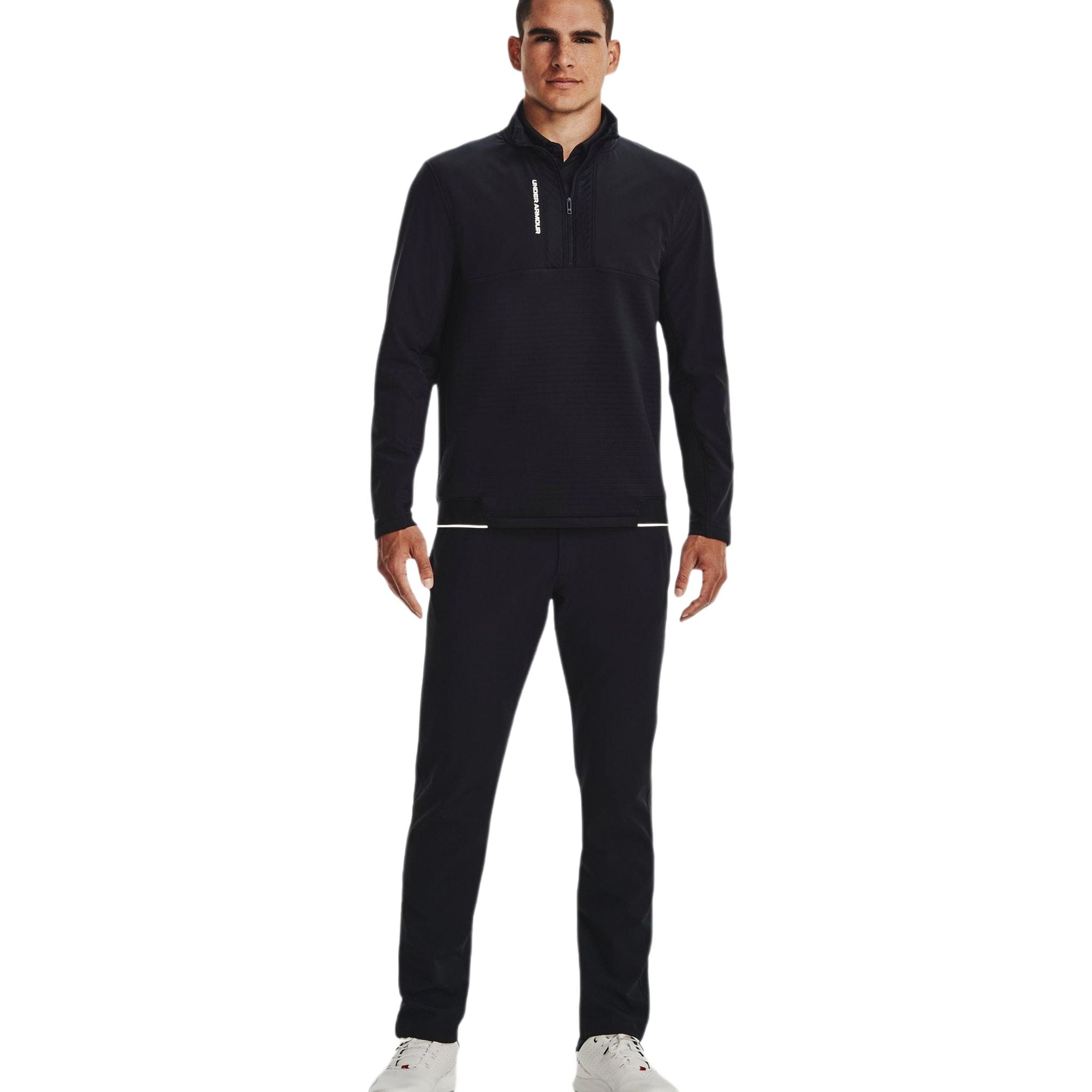 Veste de golf Under Armour Storm Daytona 1/2 Zip Noir Homme