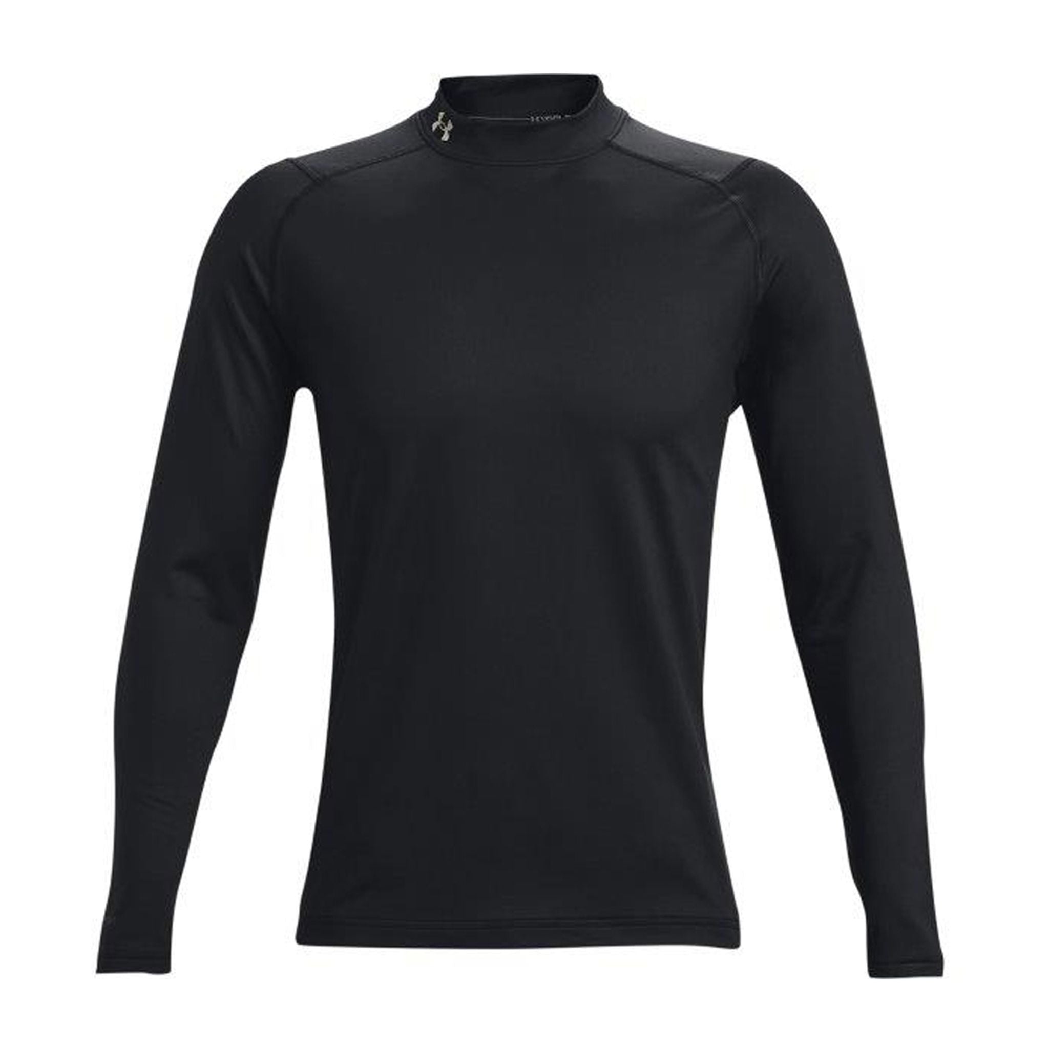 Polo Under Armour pour homme, manches longues, noir