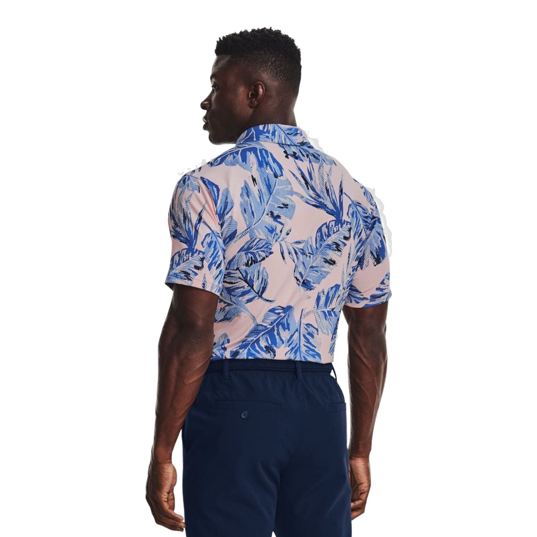 Polo Under Armour Playoff 2.0 Rush Red Tint/Victory Blue/Acad Homme