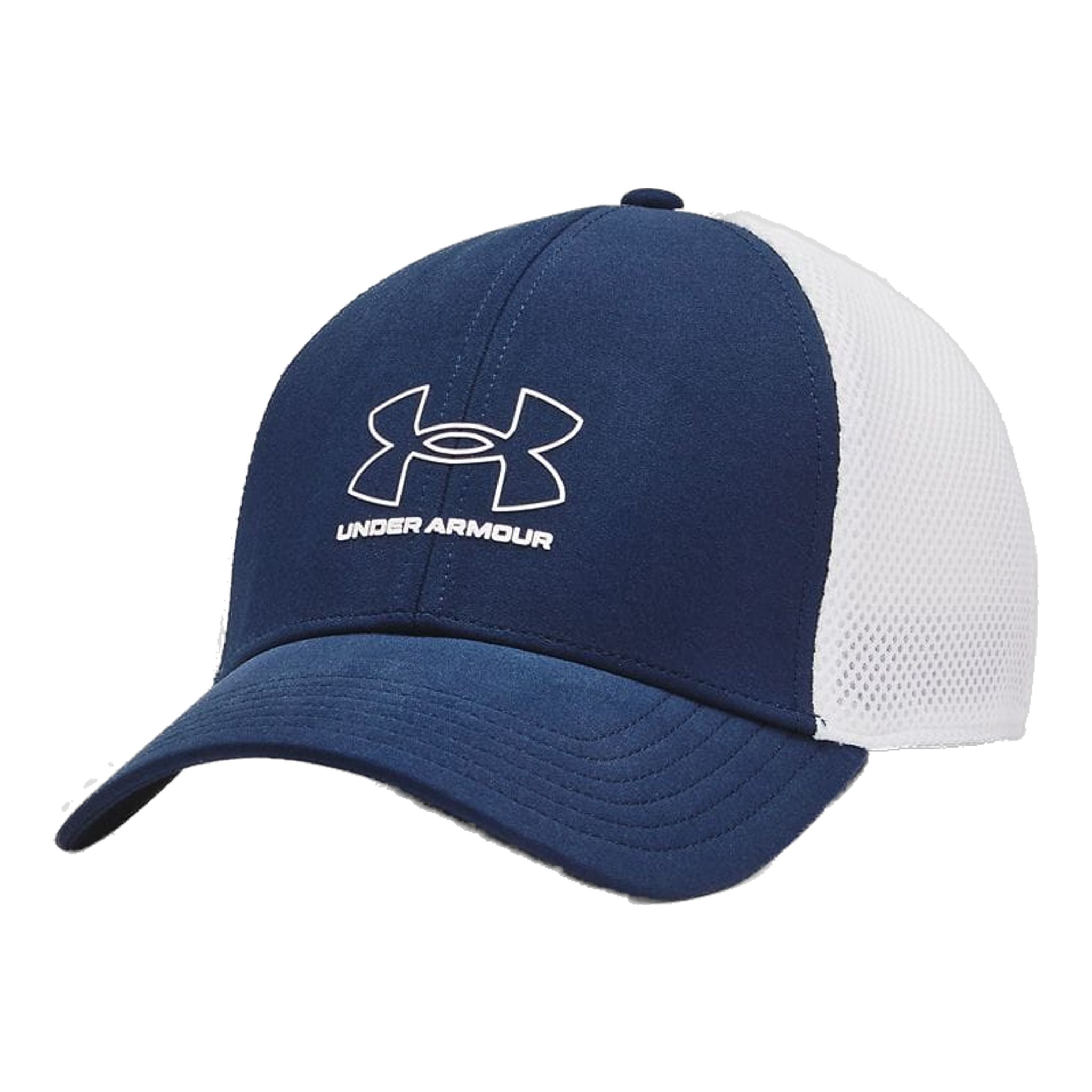Casquette Under Armour M Iso-Chill Driver Mesh Academy/Blanc Homme