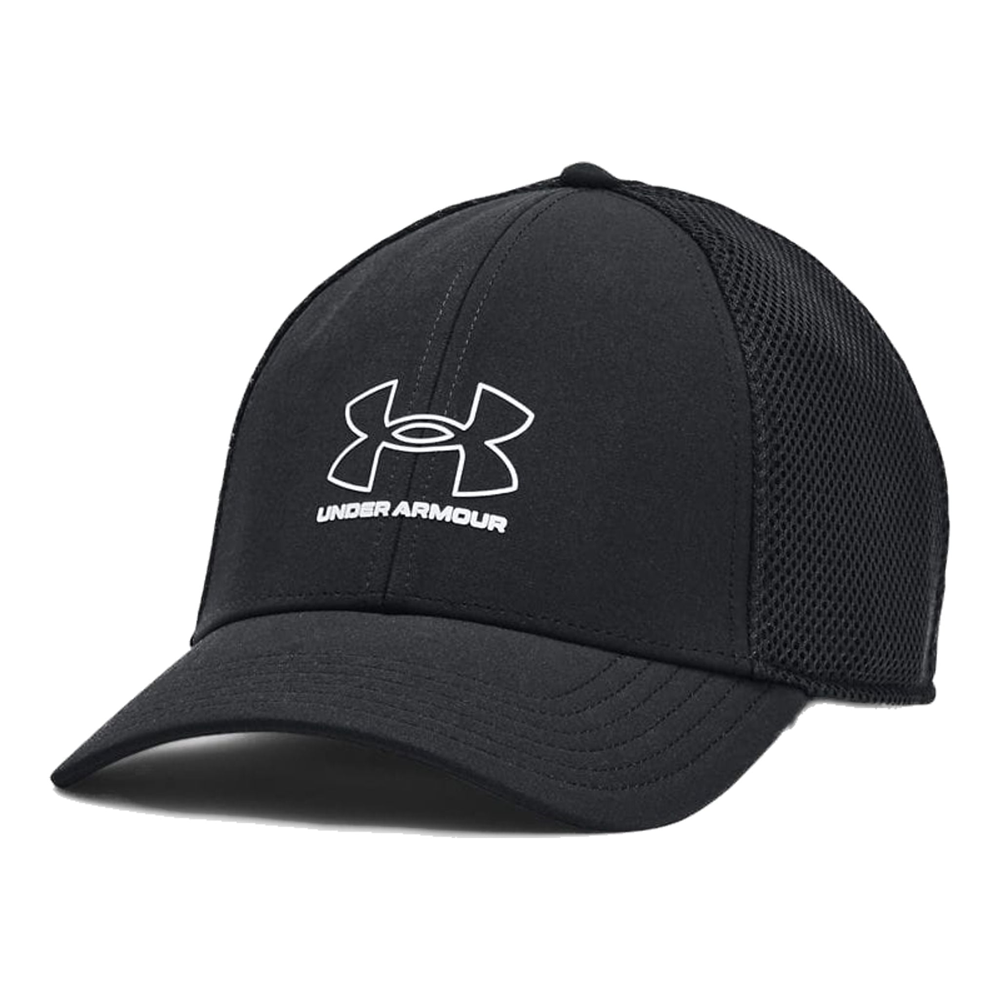 Casquette Under Armour M Iso-Chill Driver Mesh Noir/Blanc Homme
