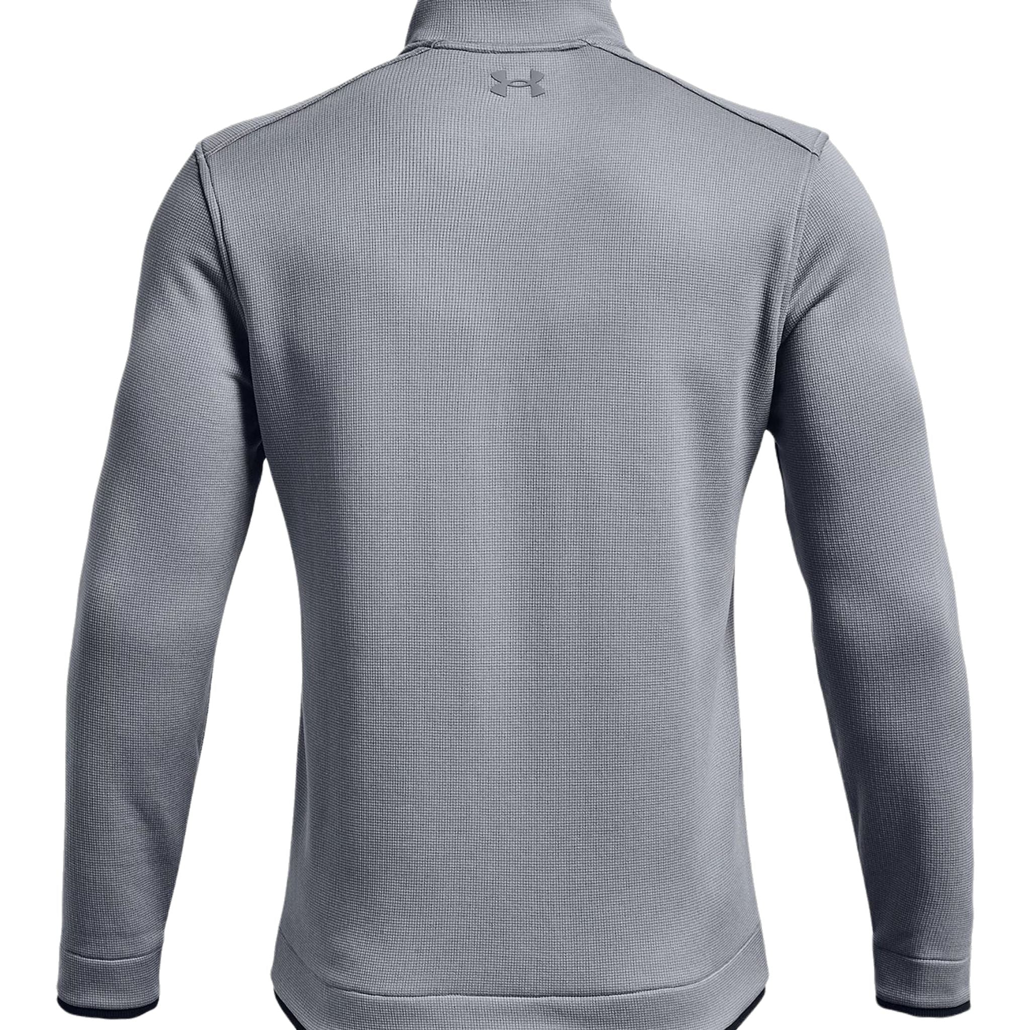 Veste intermédiaire Under Armour 1/4 Zip Gris orage pour homme