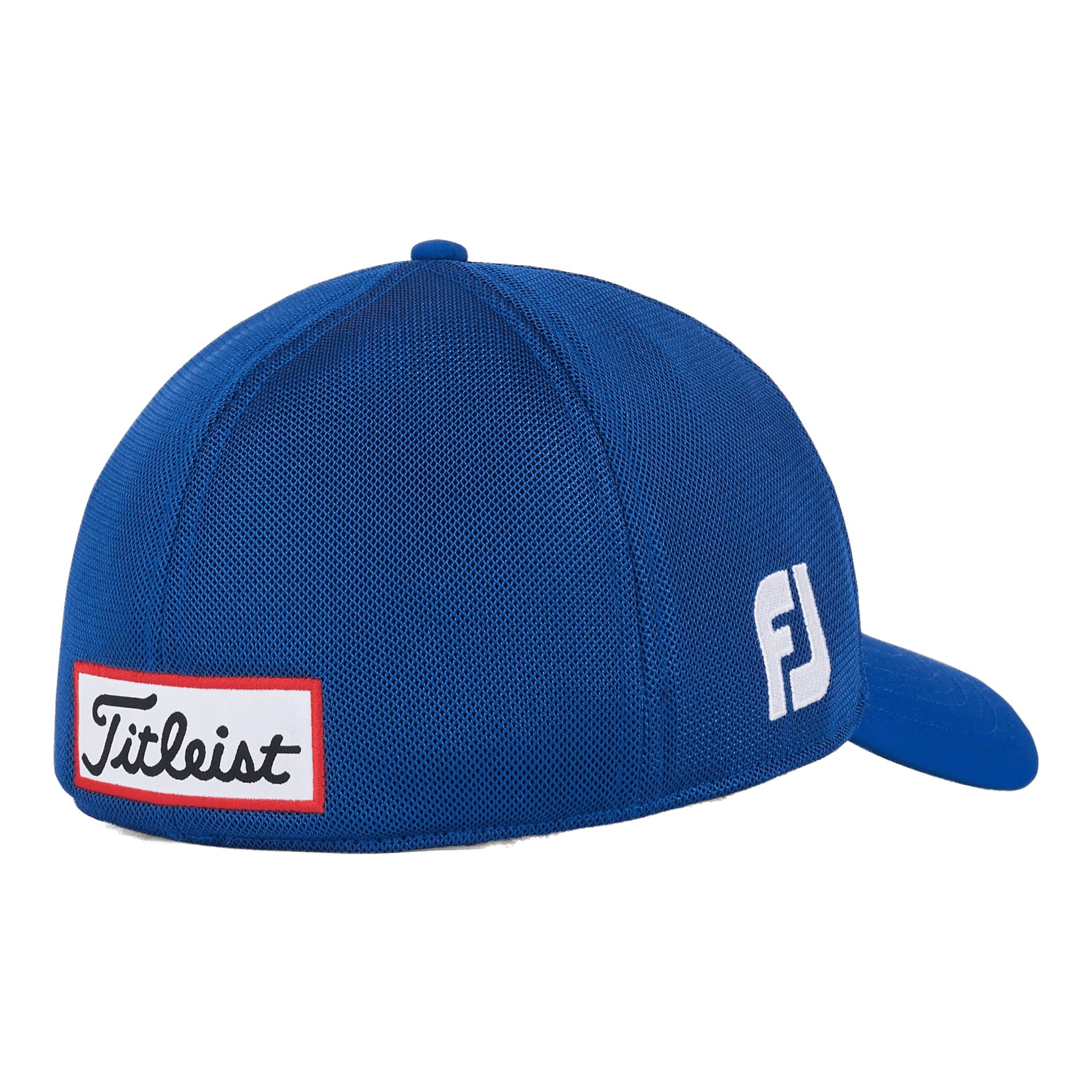 Casquette Titleist Tour Sports en maille bleu roi/blanc